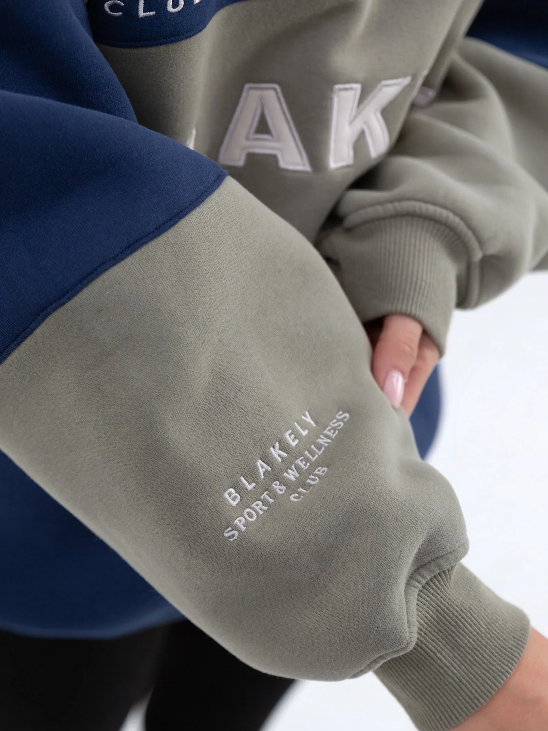 Alpine Oversized Hoodie - Olive sold by Blakely product image thumbnail 5