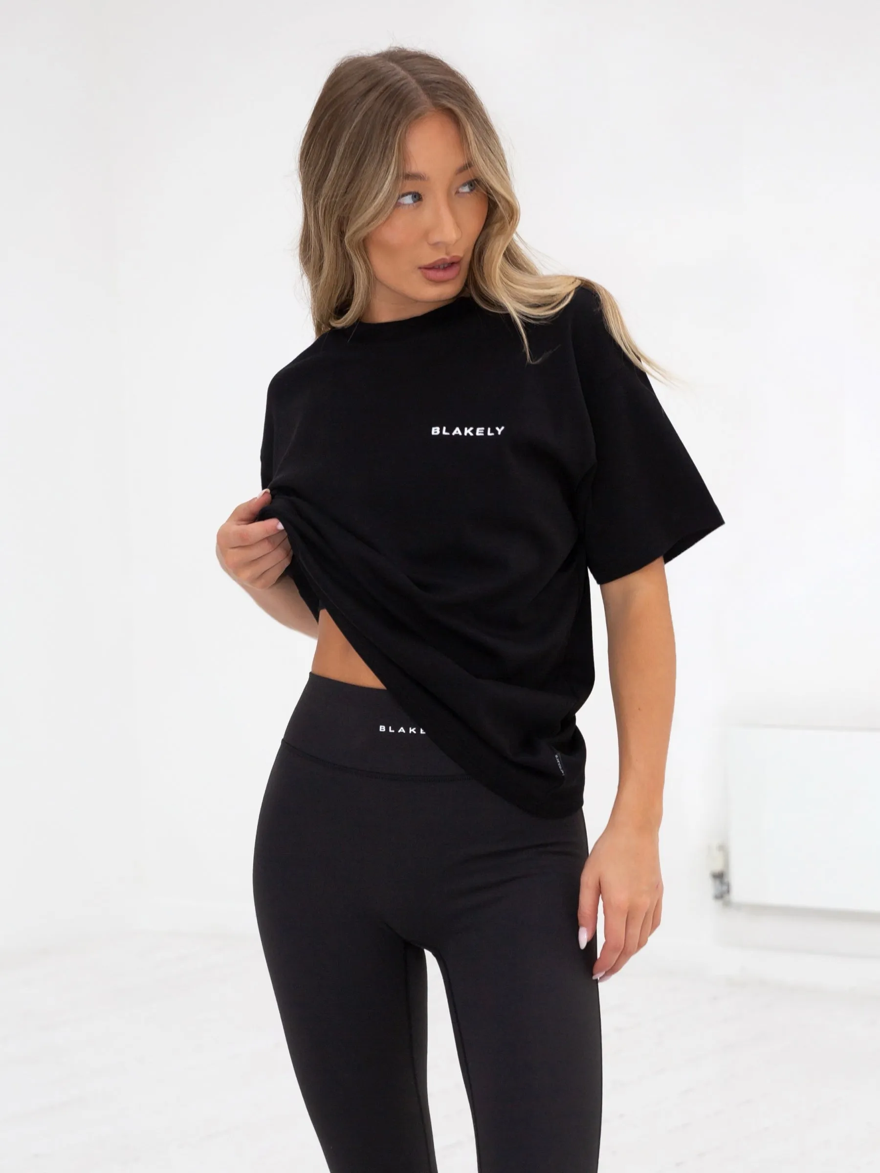 Series Oversized T-Shirt - Black sold by Blakely product image thumbnail 3