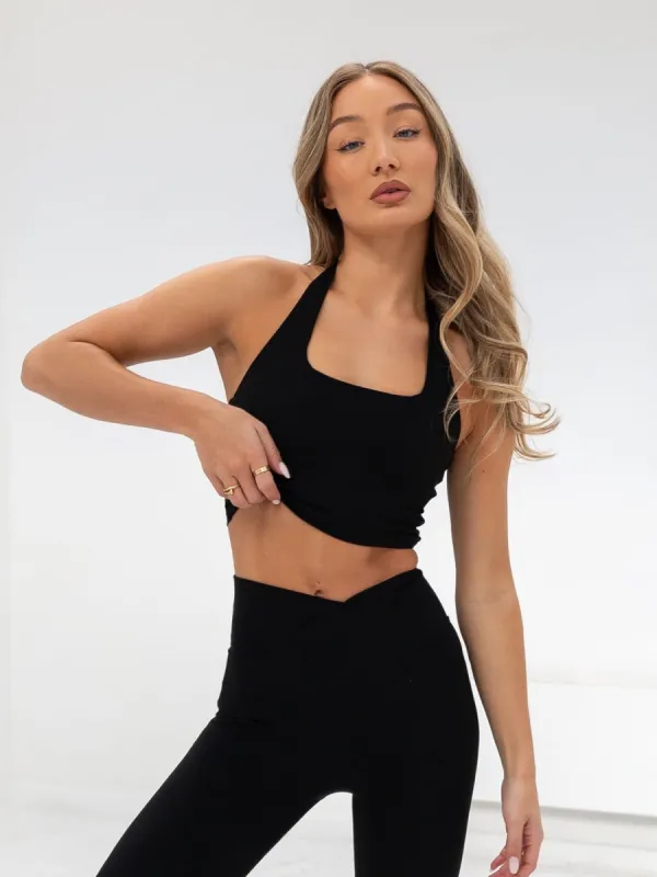 Studio Halter Neck Bra - Black sold by Blakely
