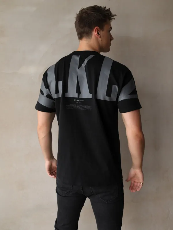 BLKLY Relaxed T-Shirt - Black sold by Blakely
