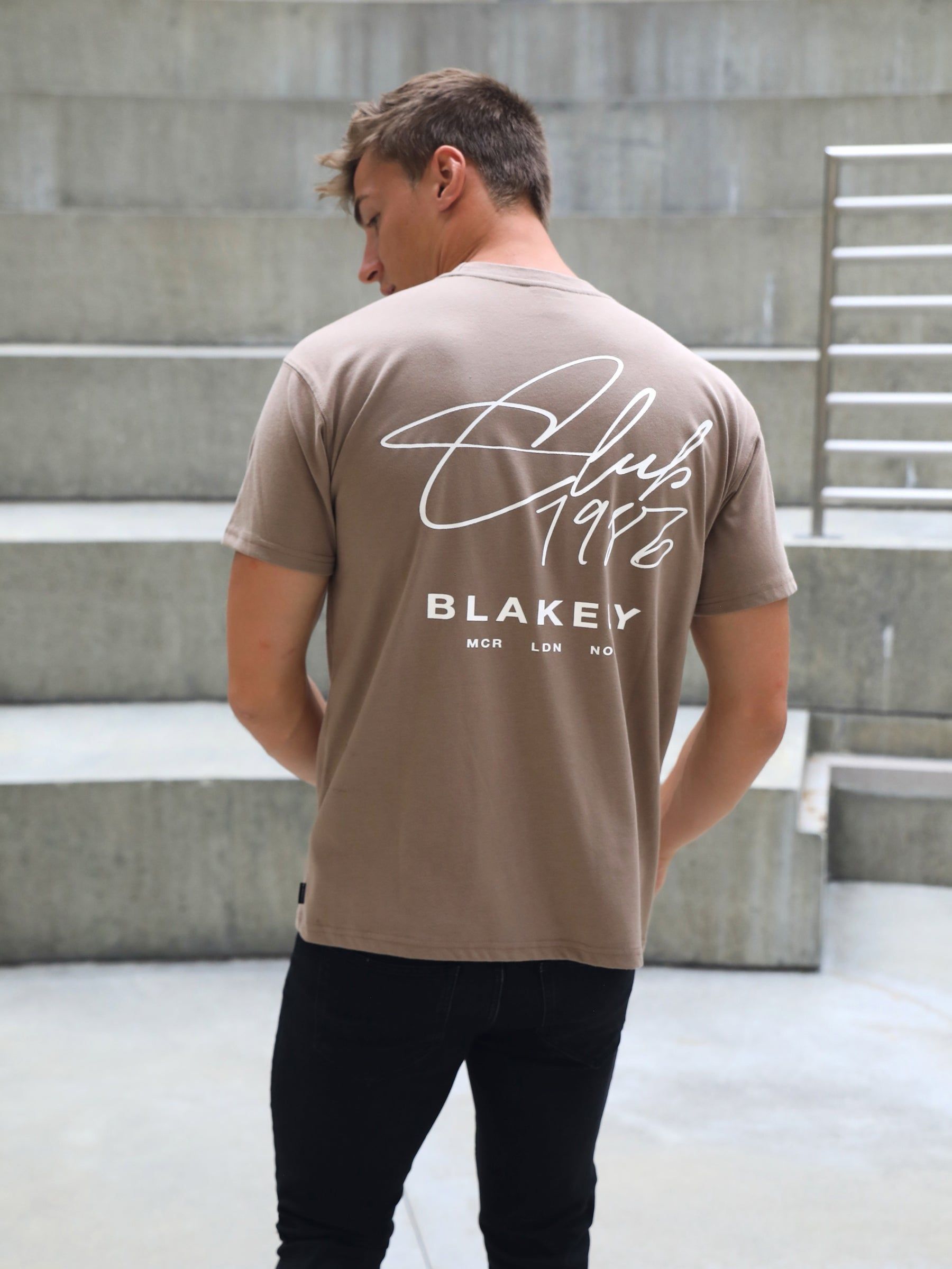 Club Relaxed T-Shirt - Brown sold by Blakely