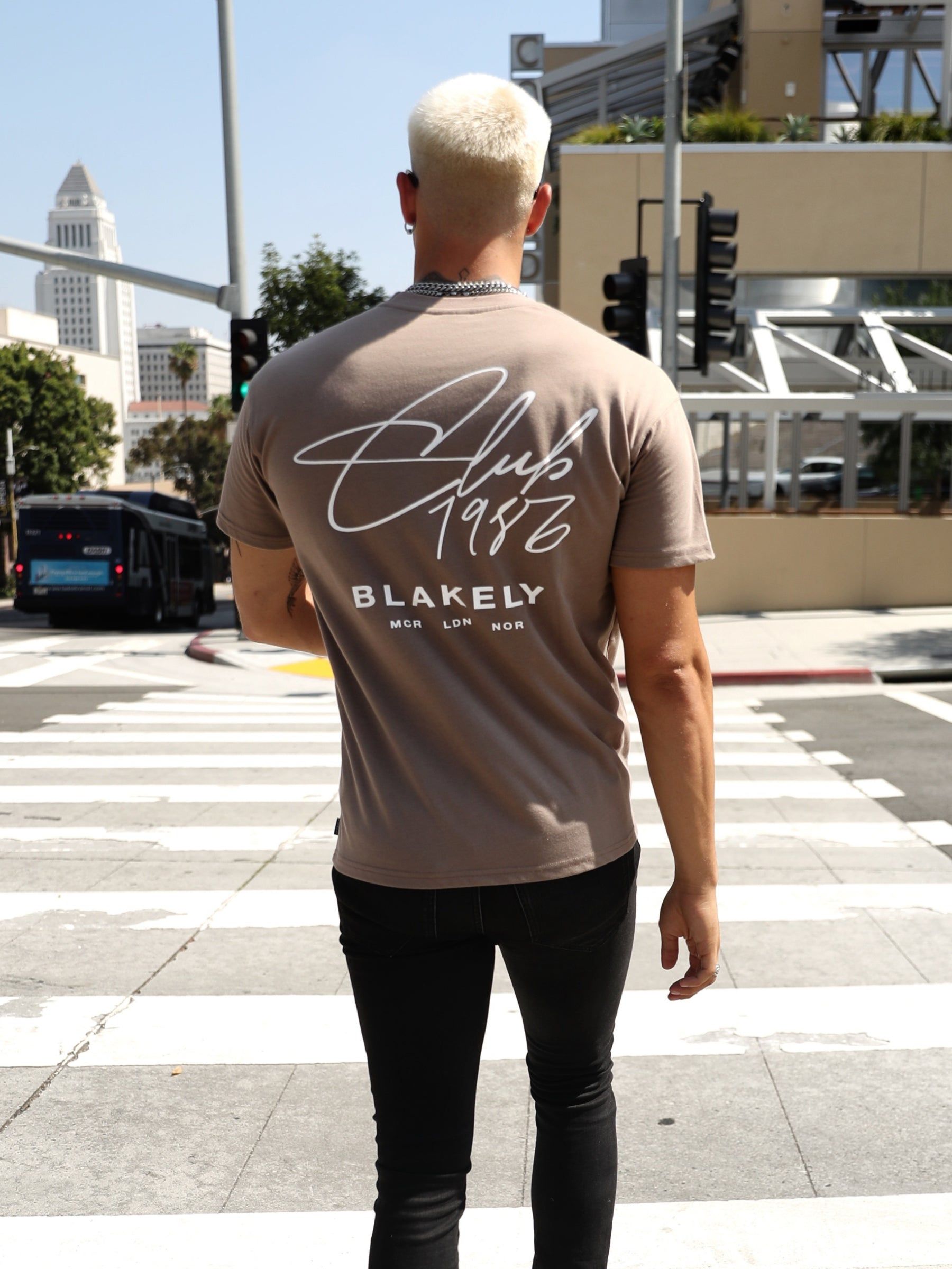 Club Relaxed T-Shirt - Brown sold by Blakely product image thumbnail 3
