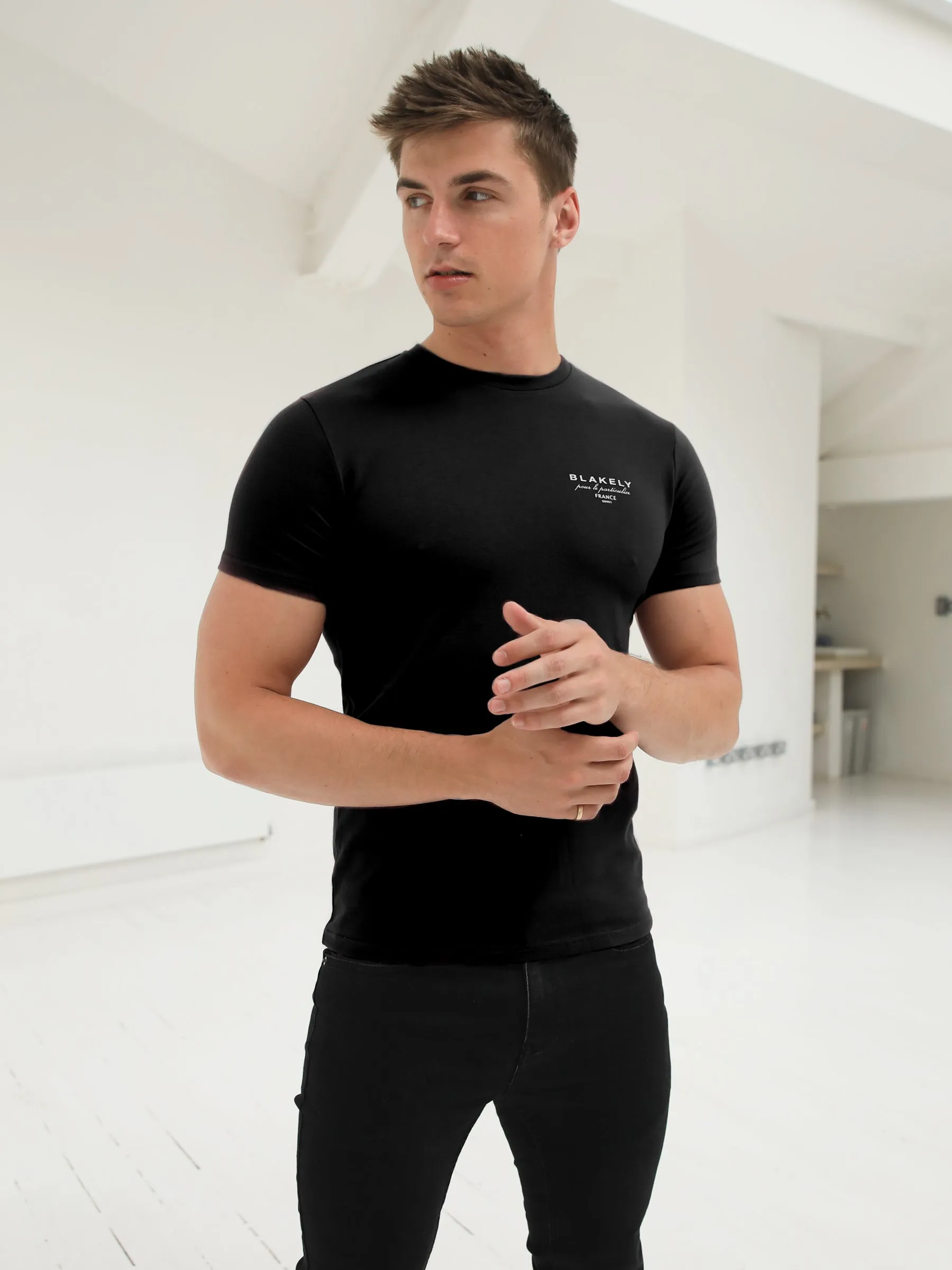 Monaco T-Shirt - Black sold by Blakely product image thumbnail 2
