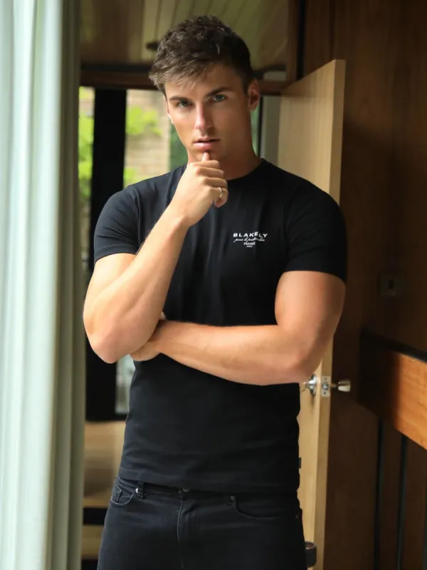 Monaco T-Shirt - Black sold by Blakely