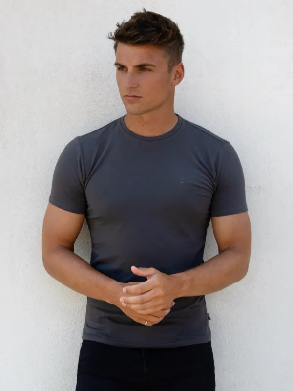 Milo T-Shirt - Charcoal sold by Blakely