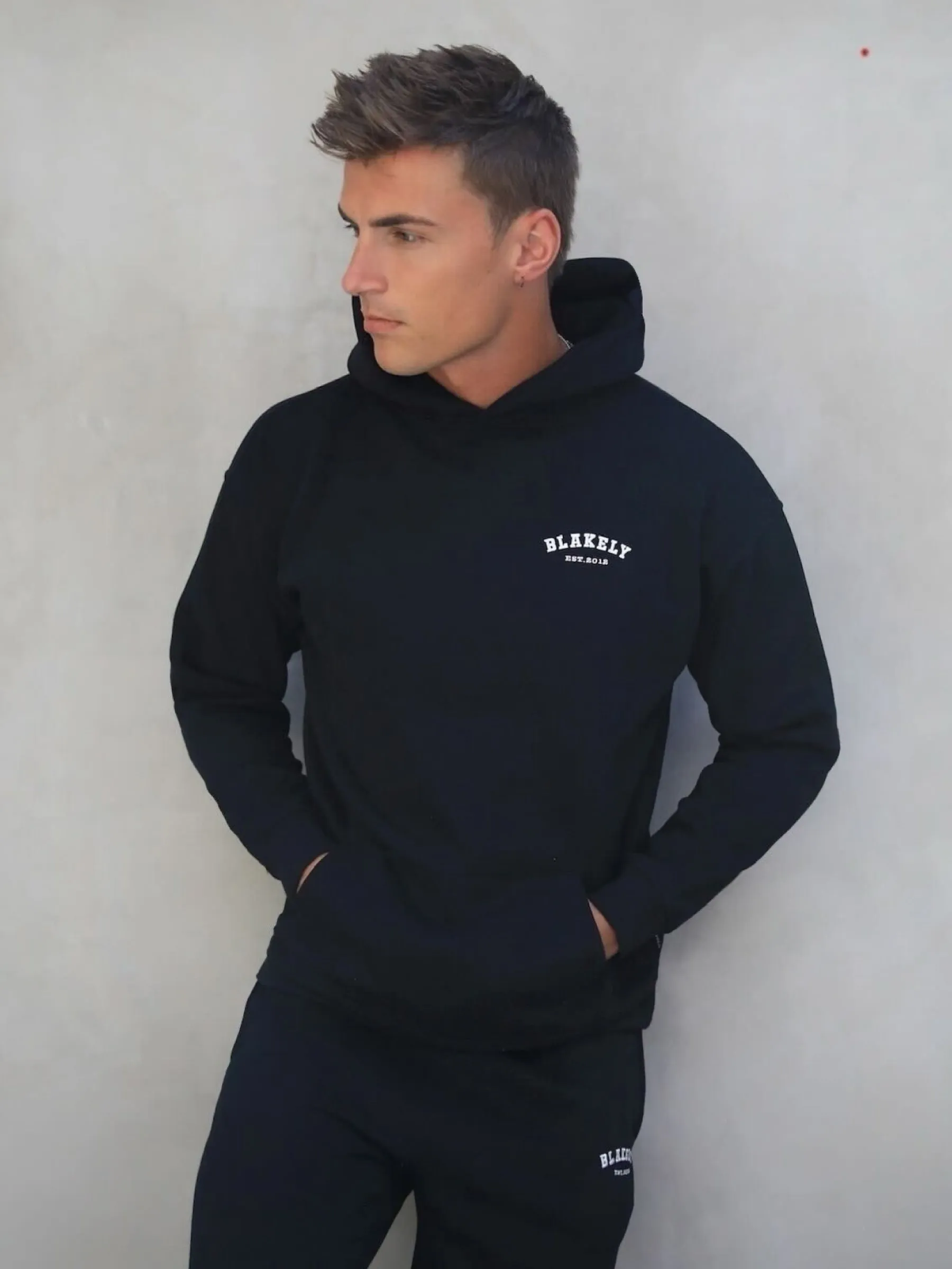 Heritage Relaxed Hoodie - Black sold by Blakely