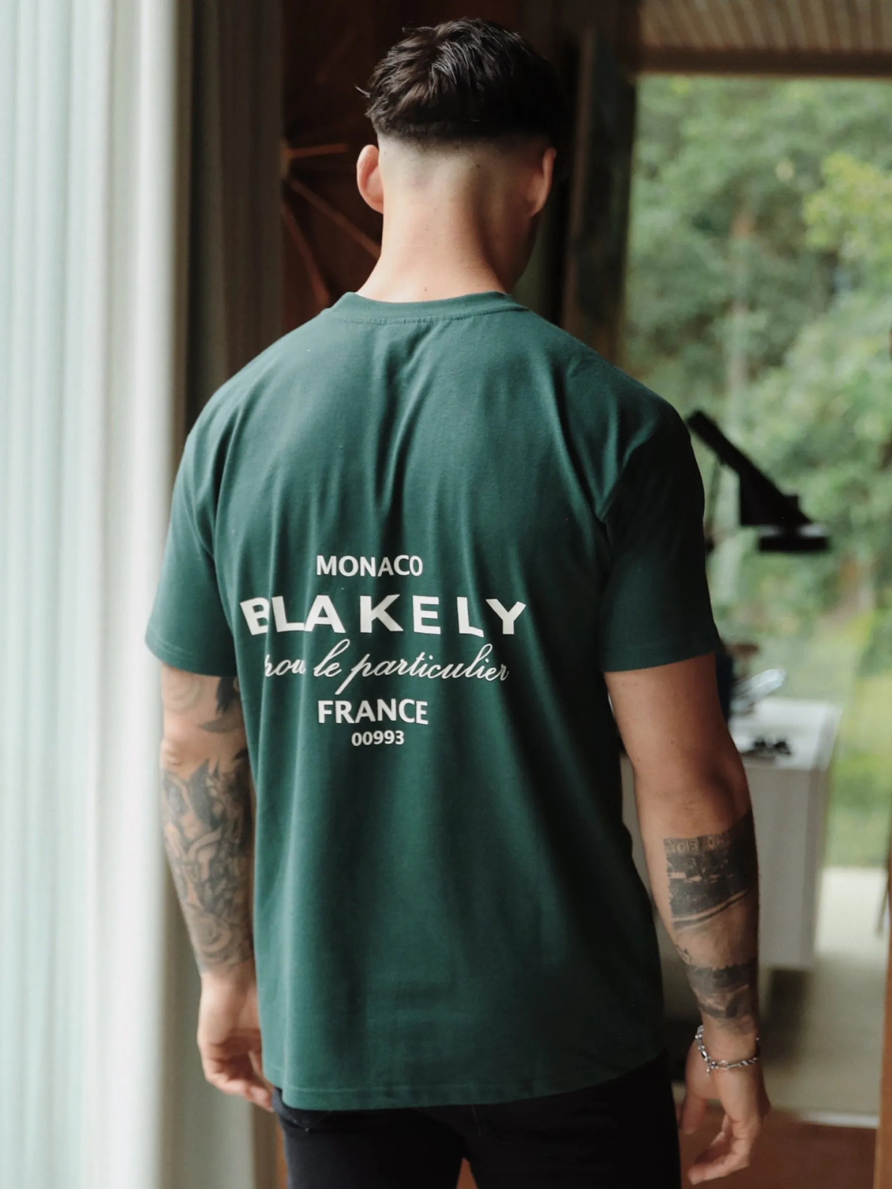 Monaco Relaxed T-Shirt - Safari Green sold by Blakely