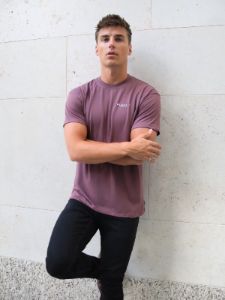 Universal Relaxed T-Shirt - Burgundy sold by Blakely