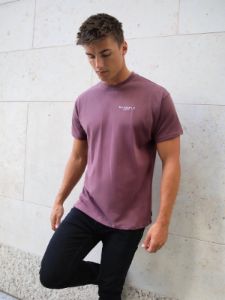 Universal Relaxed T-Shirt - Burgundy sold by Blakely