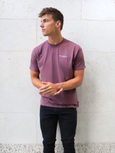 Universal Relaxed T-Shirt - Burgundy sold by Blakely