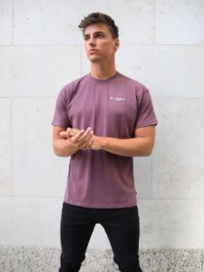 Universal Relaxed T-Shirt - Burgundy sold by Blakely