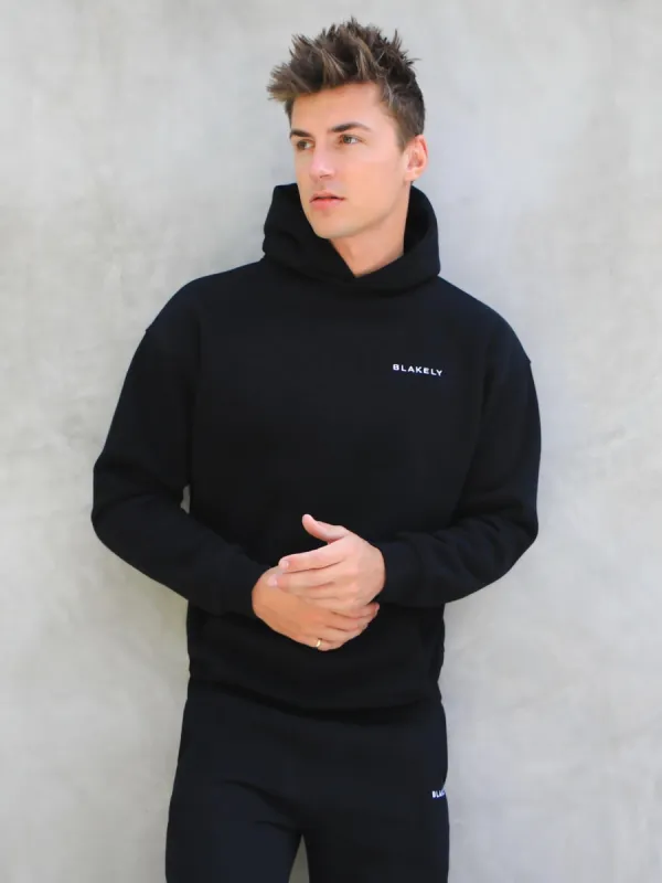 Series Relaxed Hoodie - Black sold by Blakely
