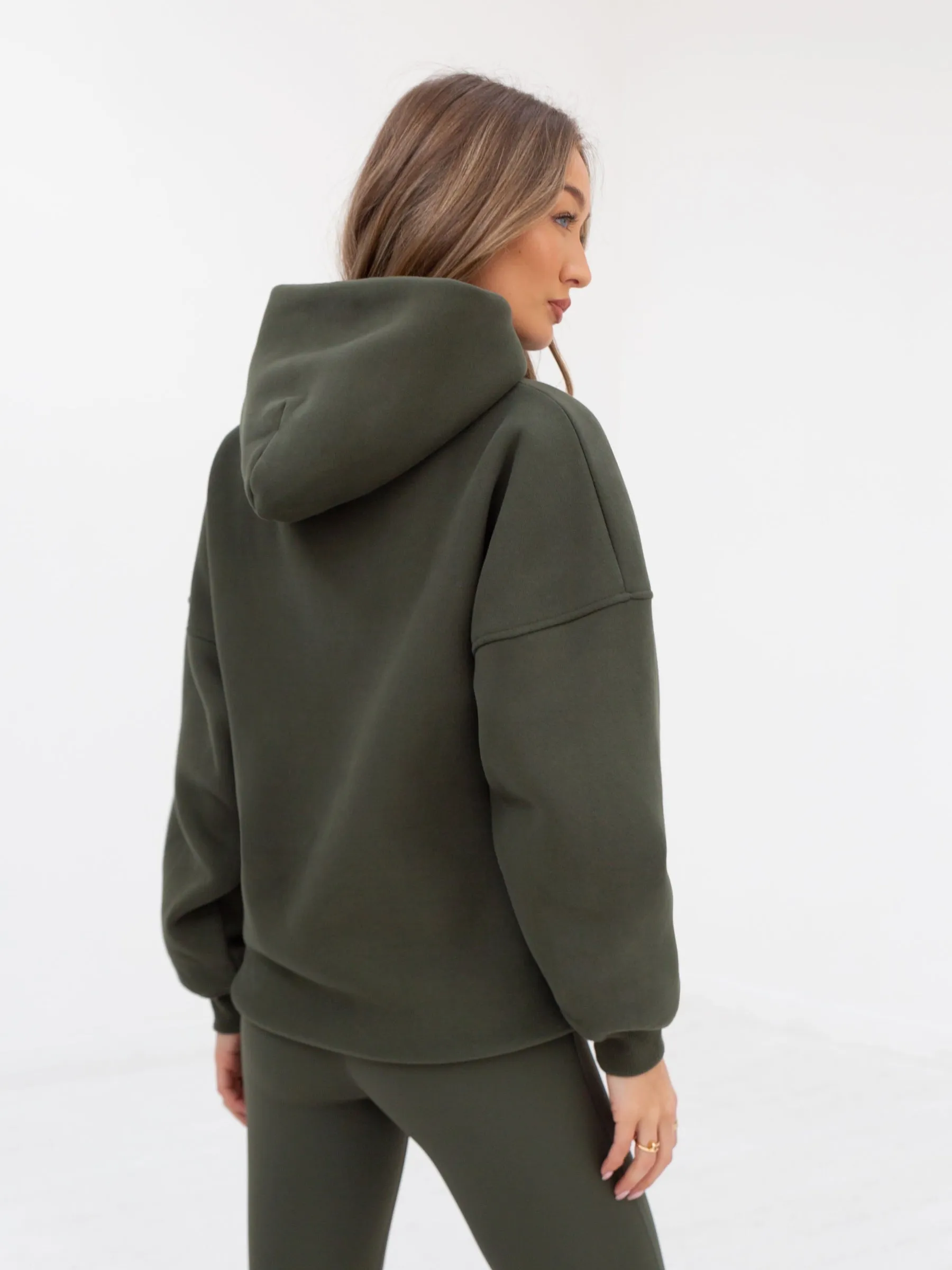 Yoga Oversized Hoodie - Khaki Green sold by Blakely product image thumbnail 5
