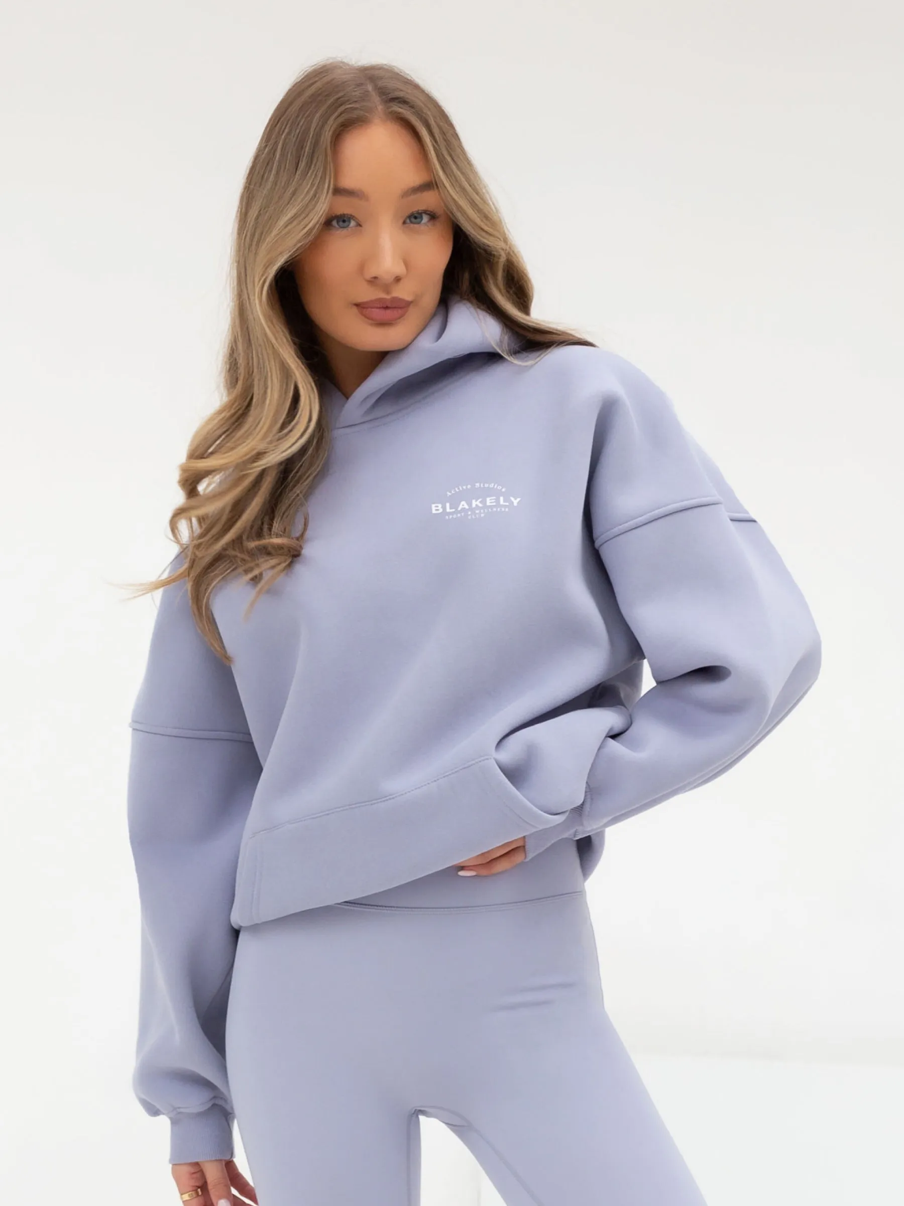 Active Studios Oversized Hoodie - Light Violet sold by Blakely product image thumbnail 2