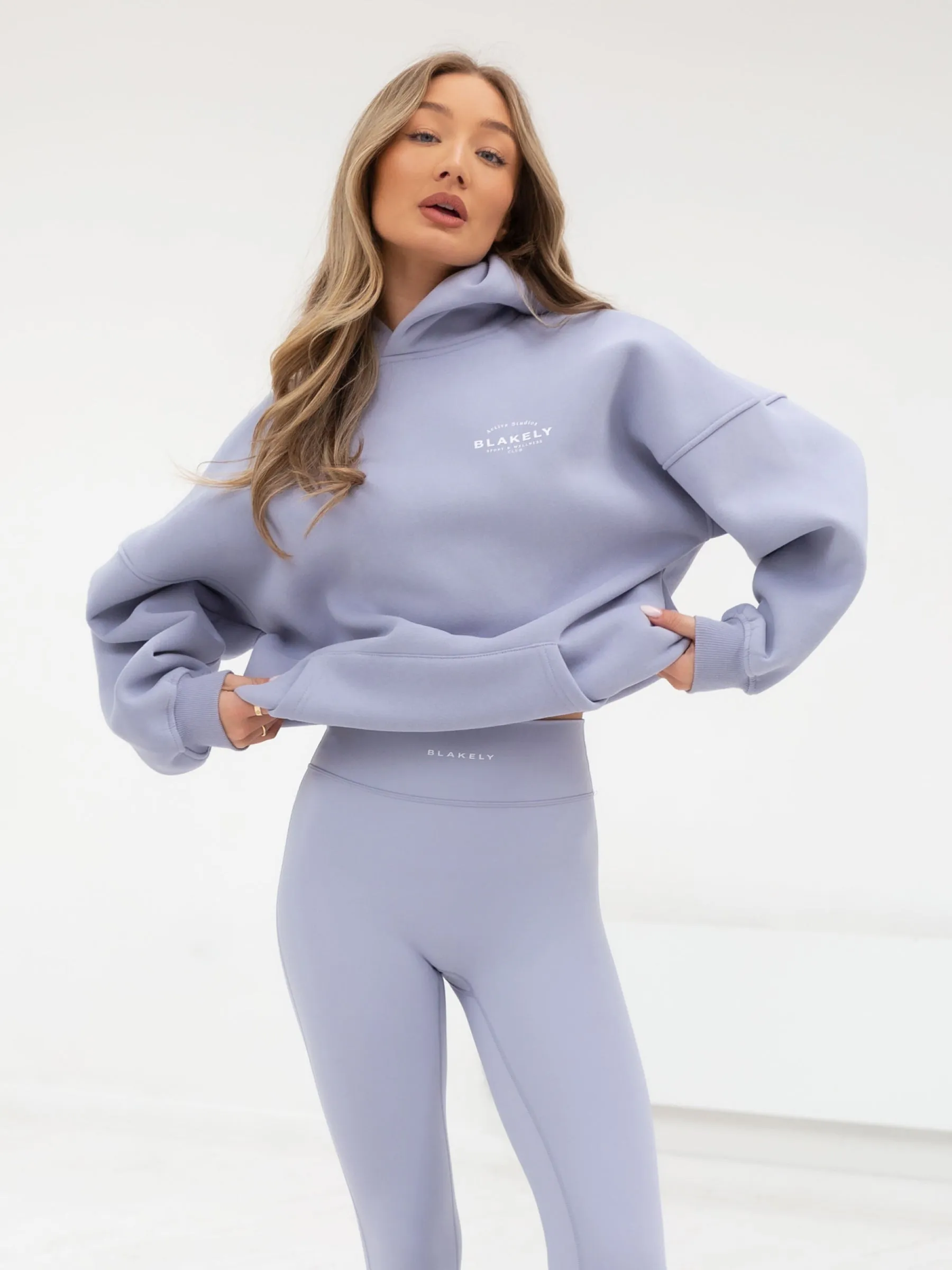 Active Studios Oversized Hoodie - Light Violet sold by Blakely product image thumbnail 5