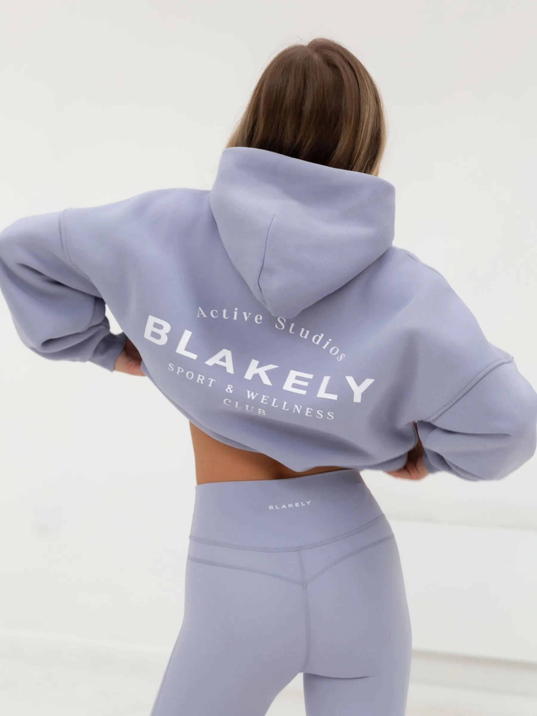 Active Studios Oversized Hoodie - Light Violet sold by Blakely
