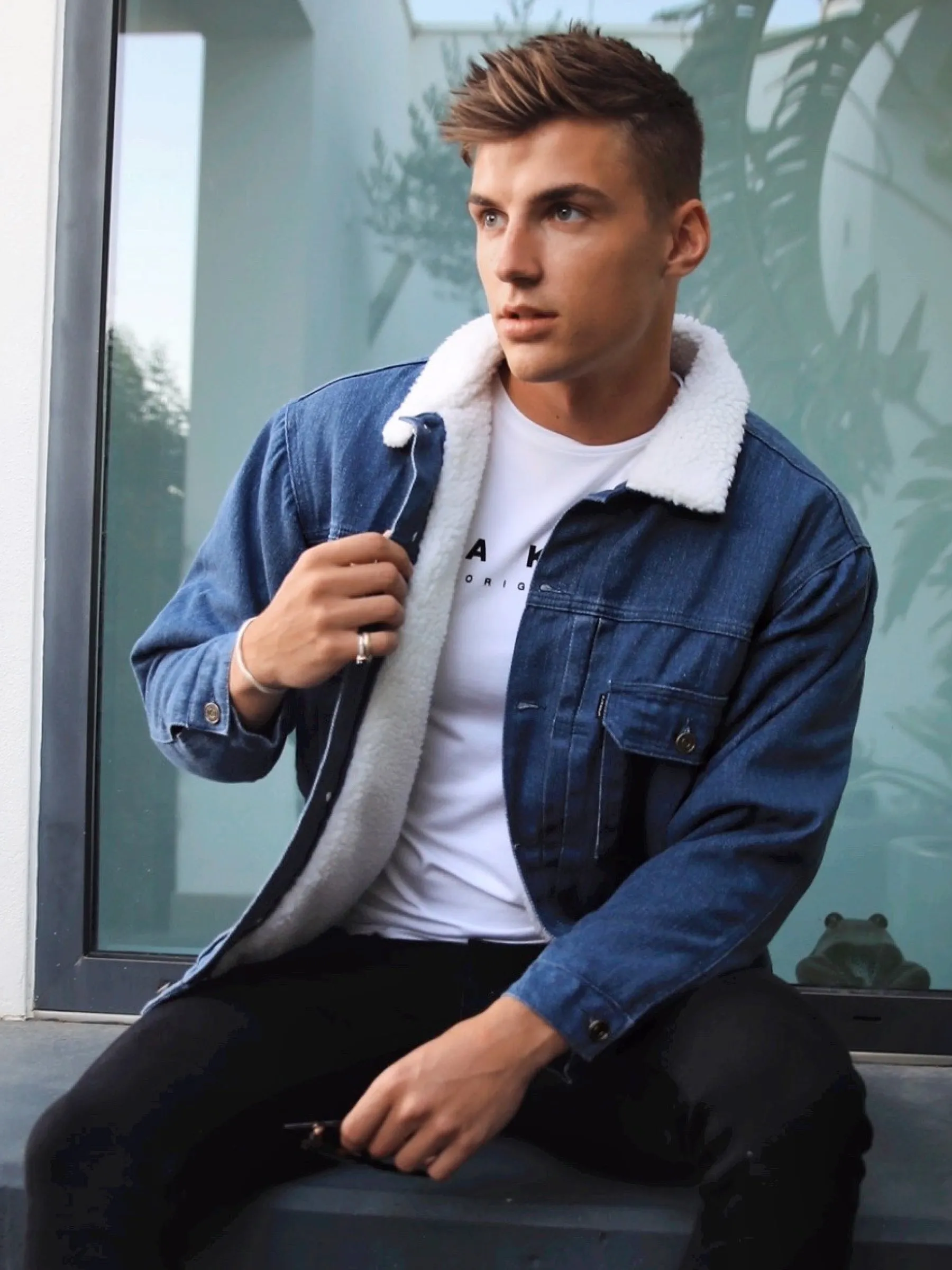 Raleigh Denim Jacket - Blue sold by Blakely product image thumbnail 2