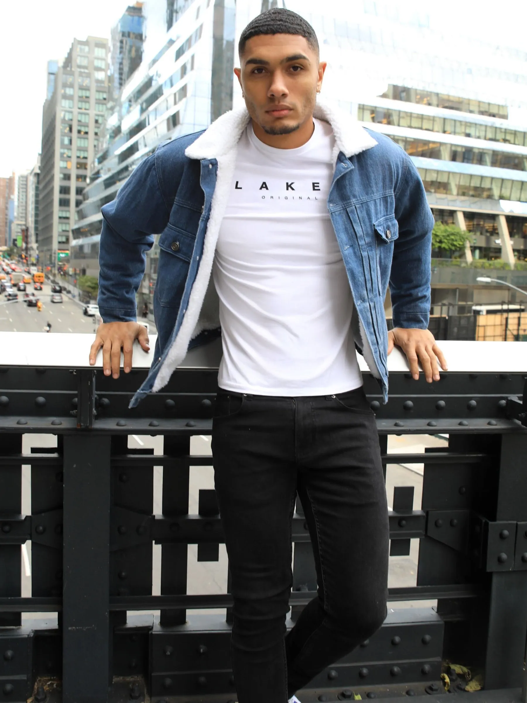 Raleigh Denim Jacket - Blue sold by Blakely product image thumbnail 4