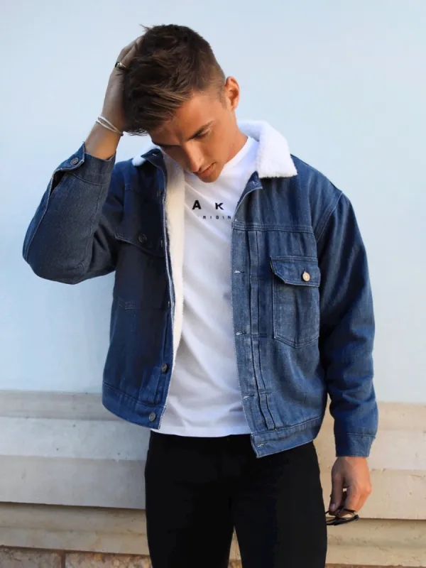 Raleigh Denim Jacket - Blue sold by Blakely