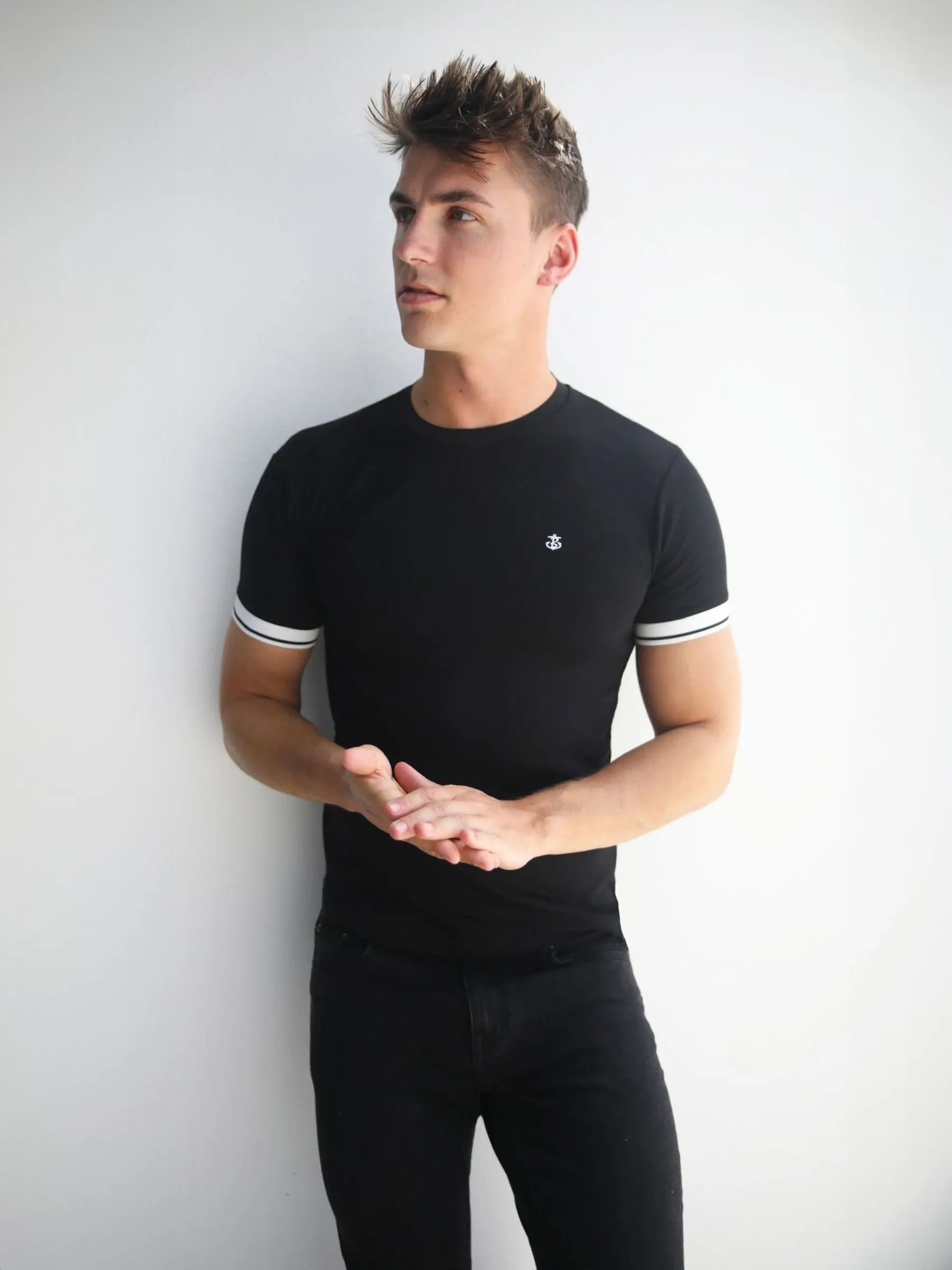 Paolo T-Shirt - Black sold by Blakely product image thumbnail 4