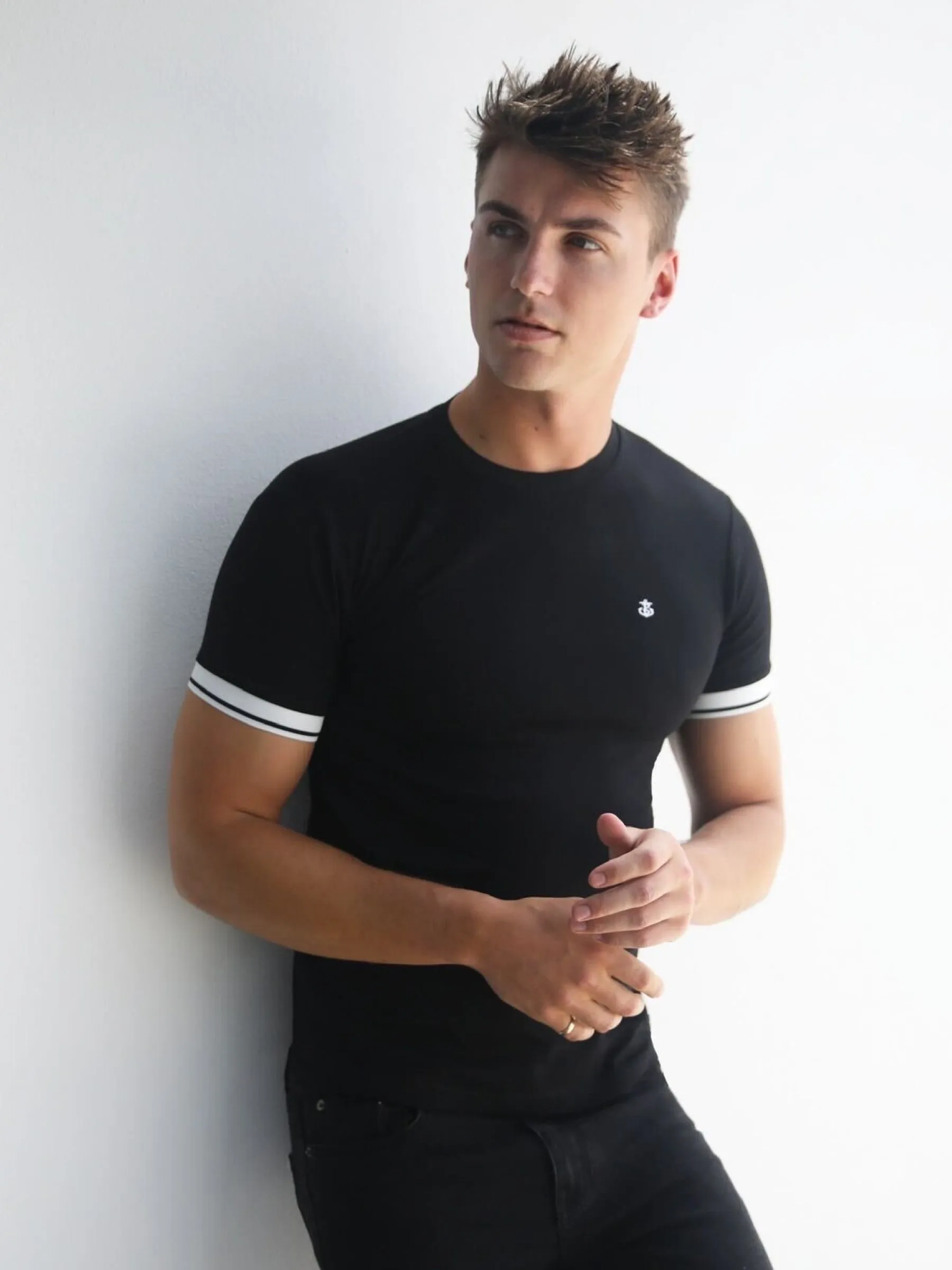 Paolo T-Shirt - Black sold by Blakely product image thumbnail 3