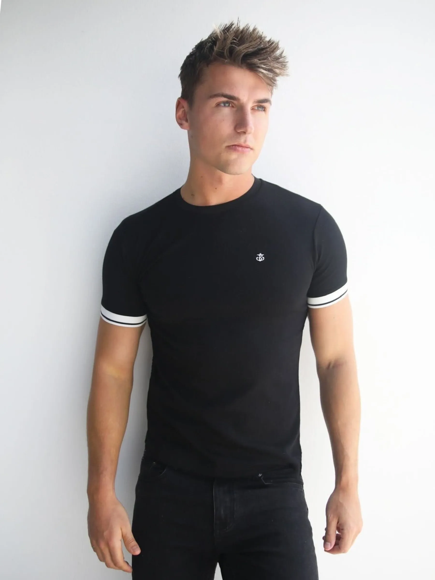 Paolo T-Shirt - Black sold by Blakely