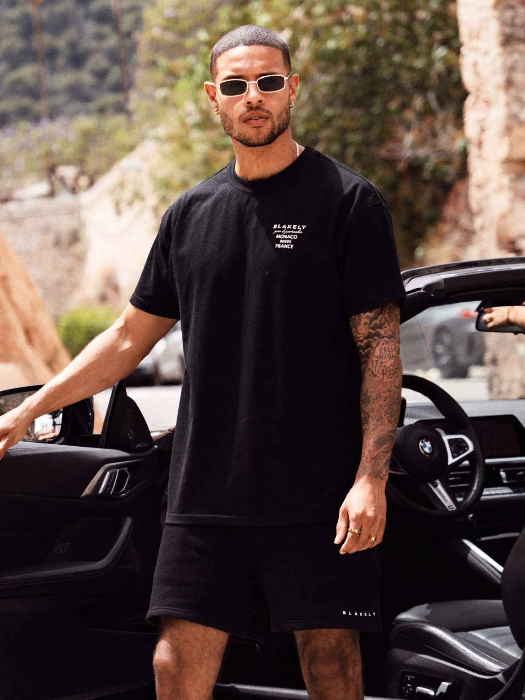 Monaco Relaxed T-Shirt - Black sold by Blakely product image thumbnail 3