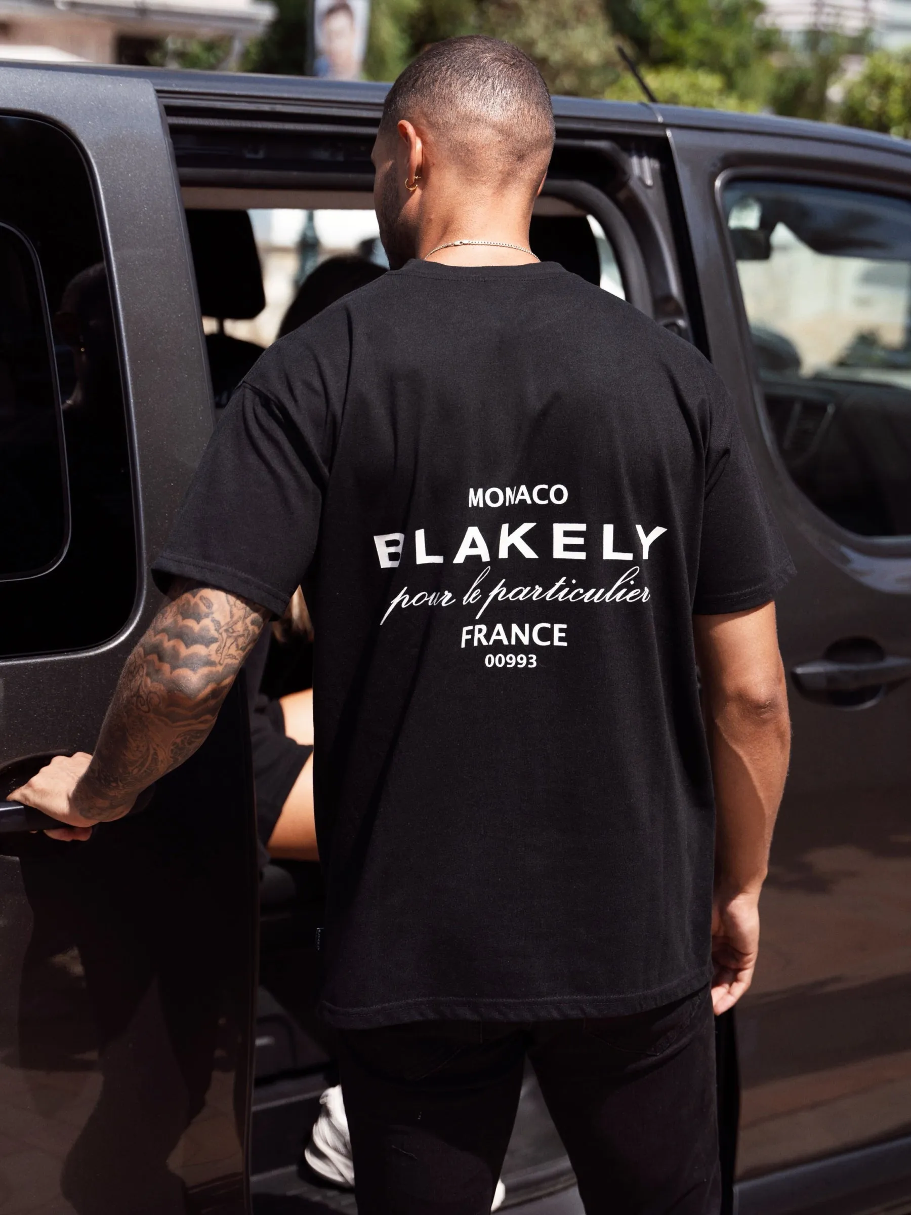 Monaco Relaxed T-Shirt - Black sold by Blakely product image thumbnail 2