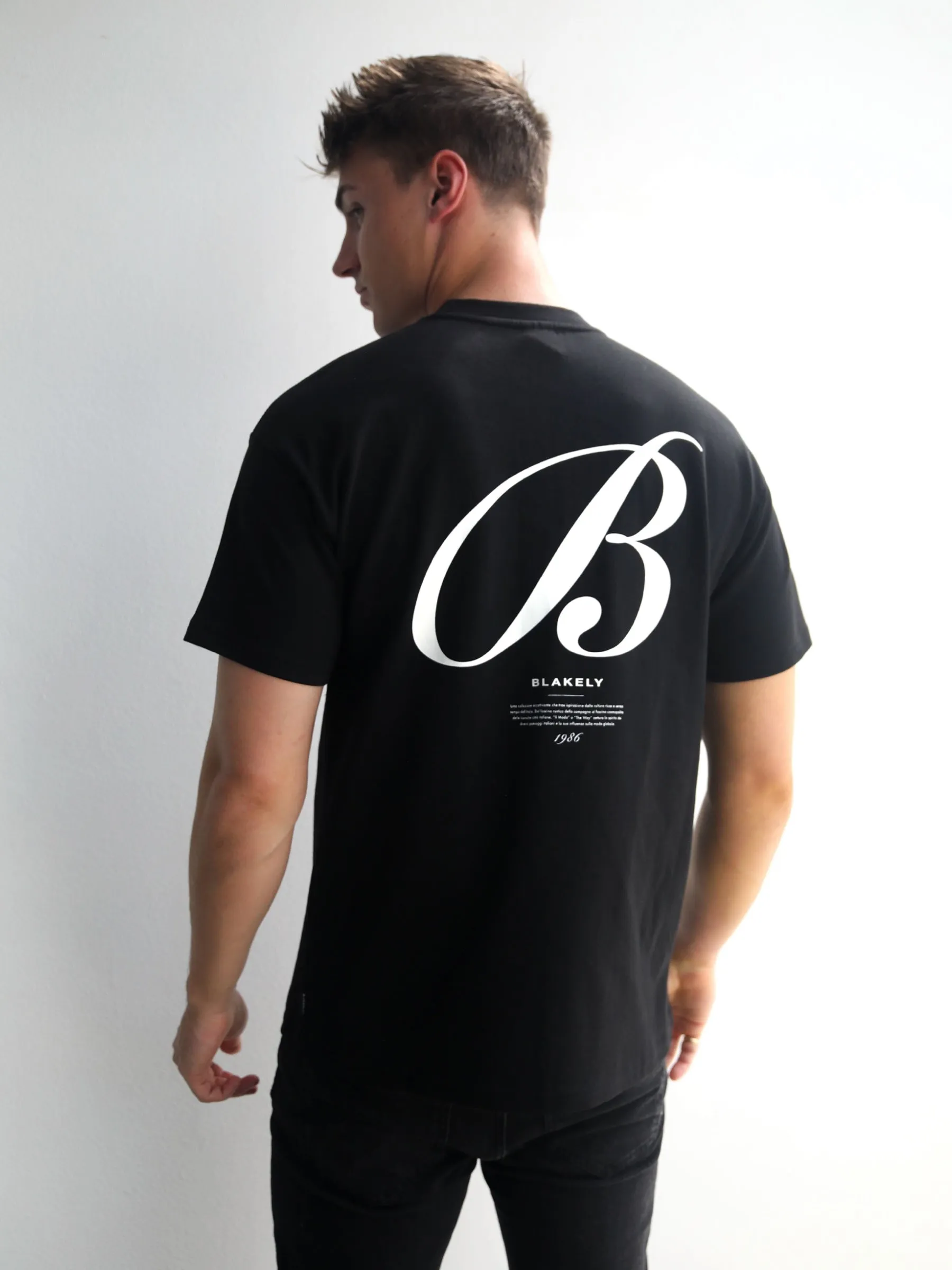 Vita Relaxed T-Shirt - Black sold by Blakely