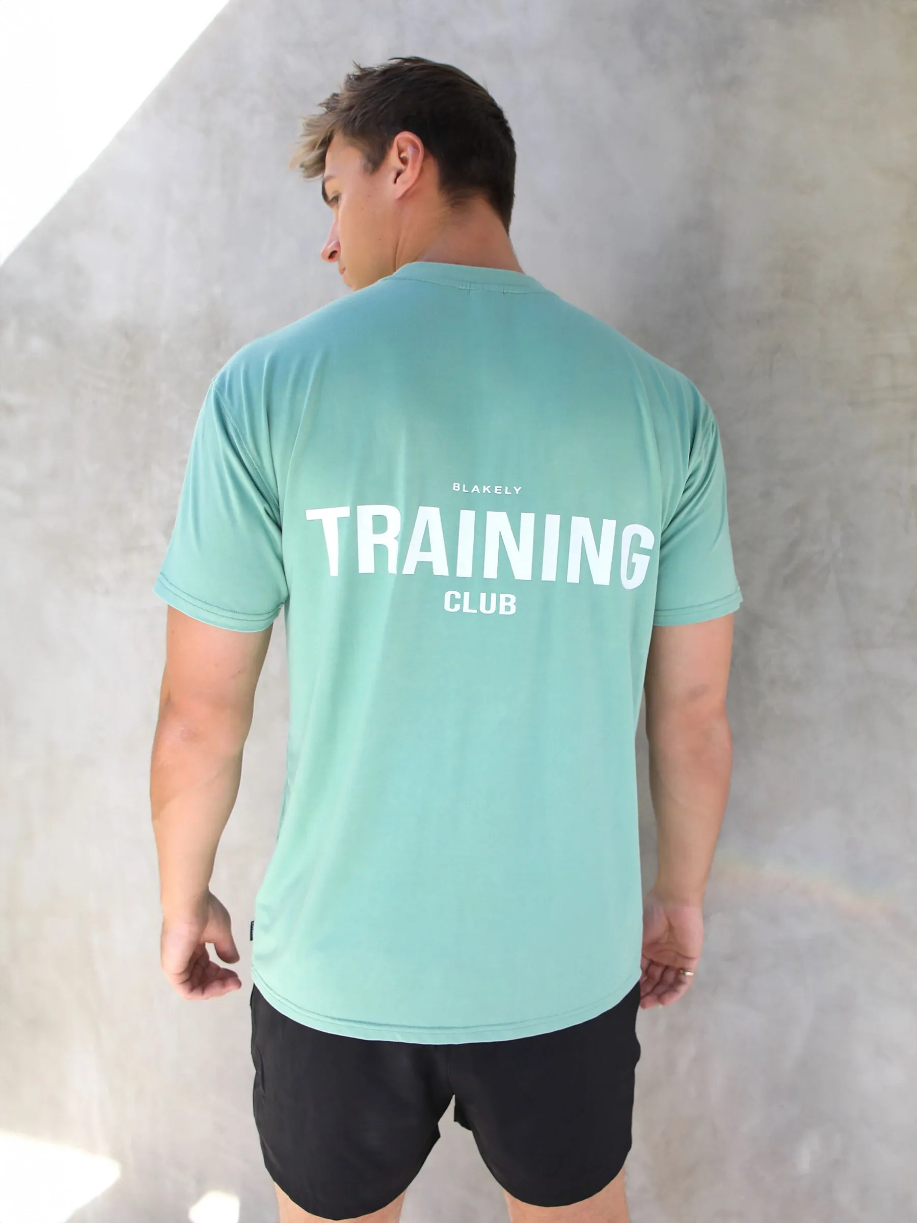 Relaxed Training T-Shirt - Sage Green sold by Blakely