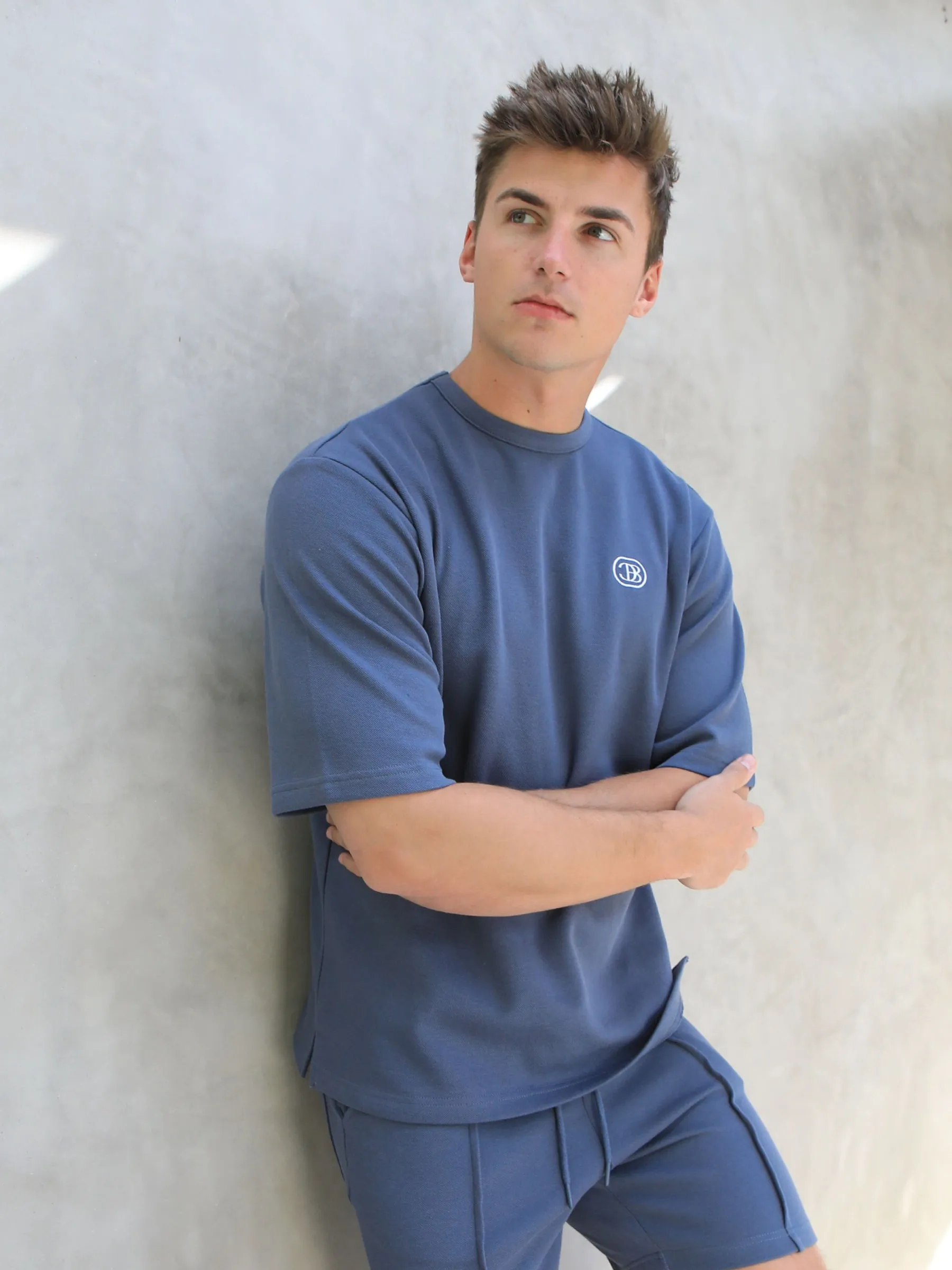 Icon Oversized T-Shirt - Navy sold by Blakely product image thumbnail 3