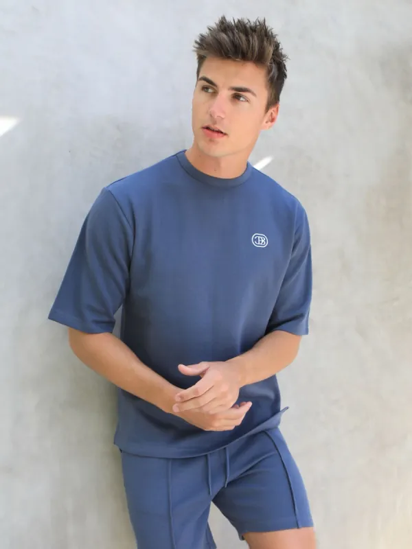 Icon Oversized T-Shirt - Navy sold by Blakely