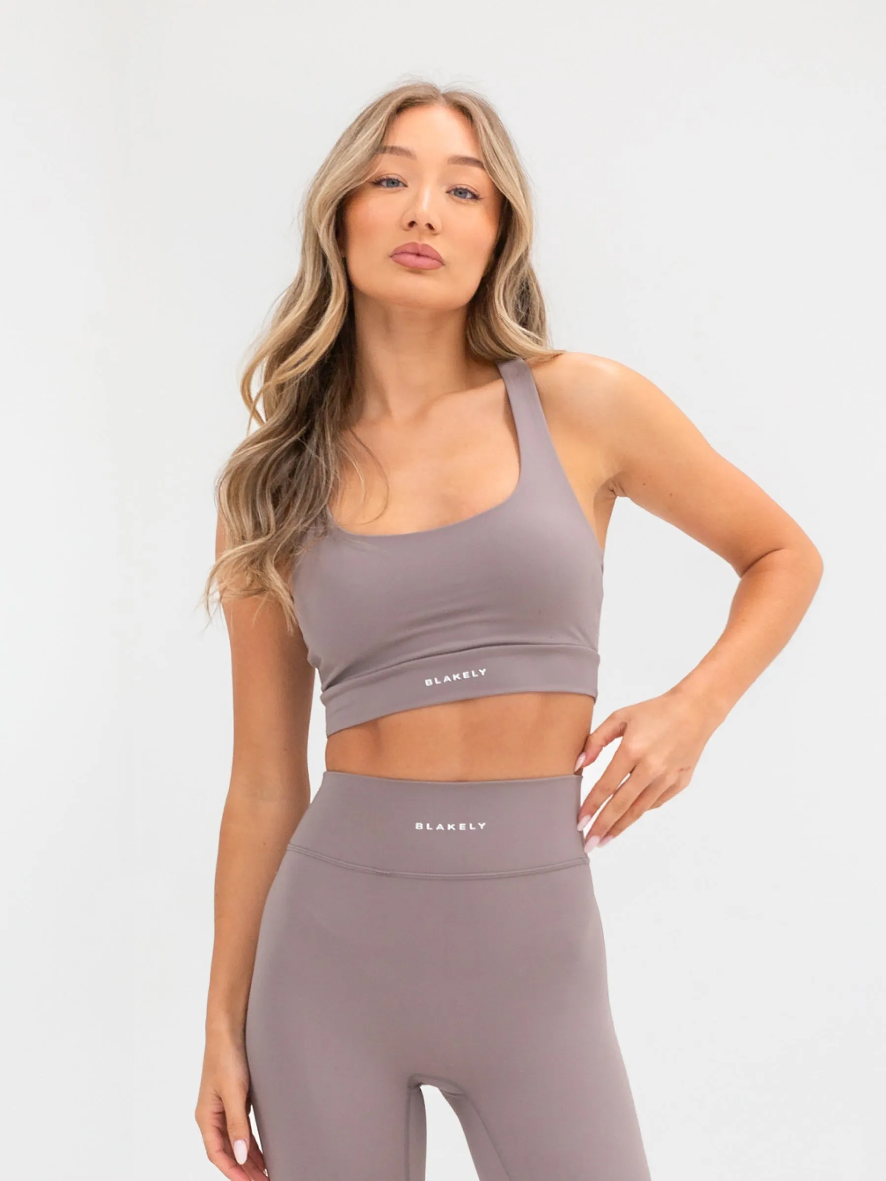 Ultimate Active Bra - Pink Taupe sold by Blakely