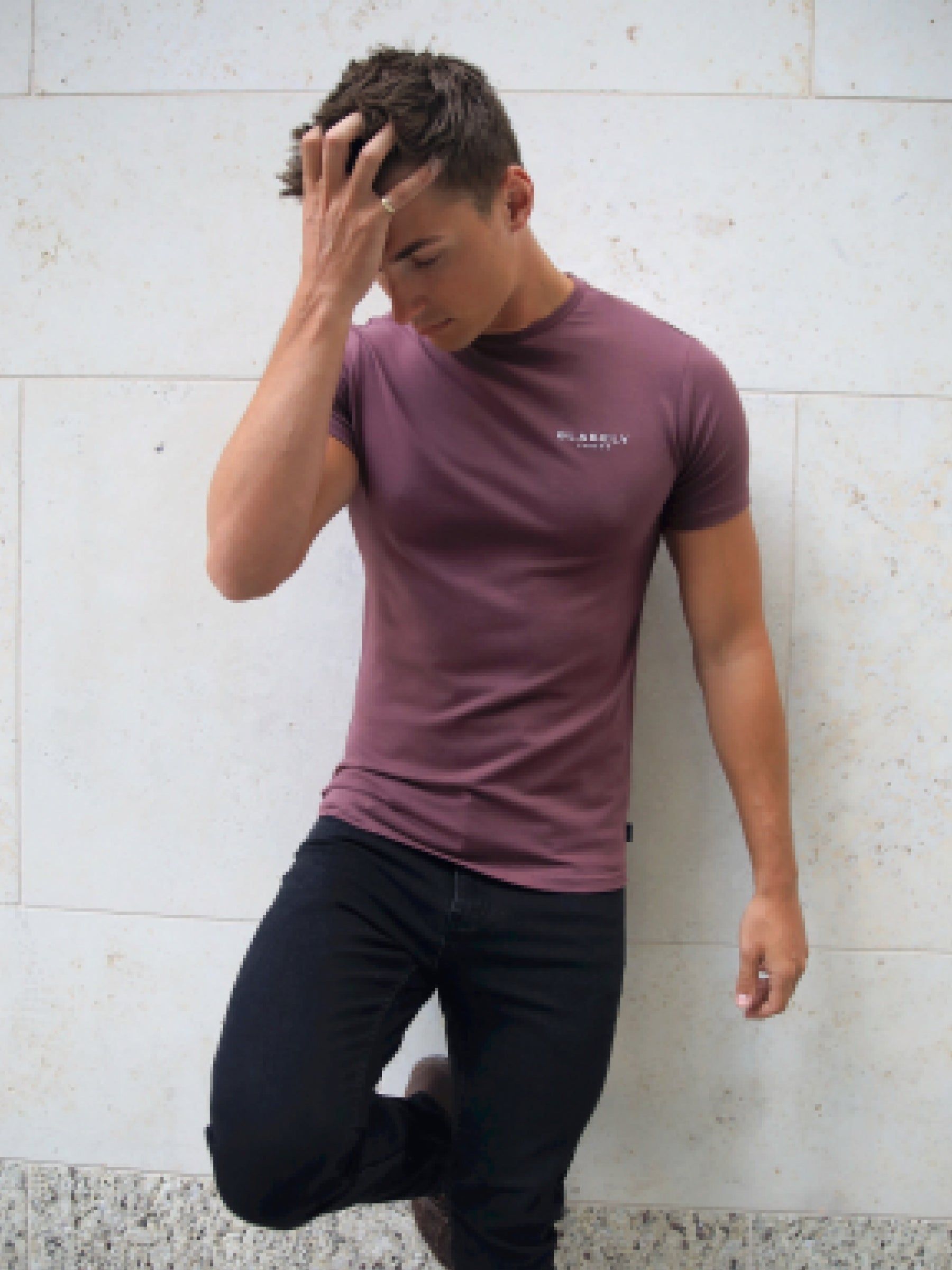 Universal T-Shirt - Burgundy sold by Blakely product image thumbnail 3