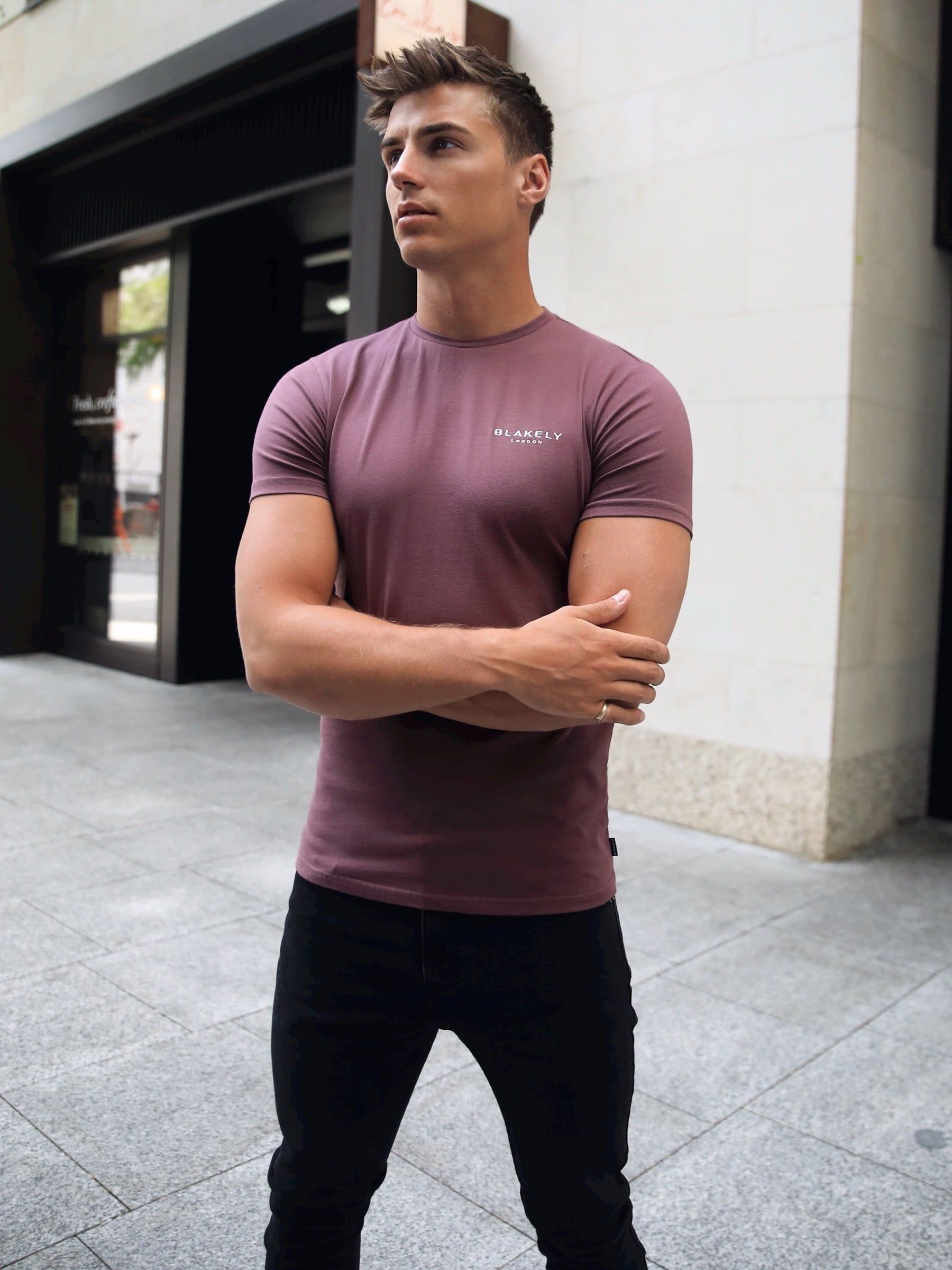 Universal T-Shirt - Burgundy sold by Blakely product image thumbnail 5