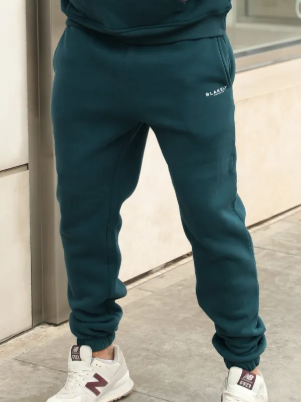 Sports Club Relaxed Sweatpants - Teal Green sold by Blakely