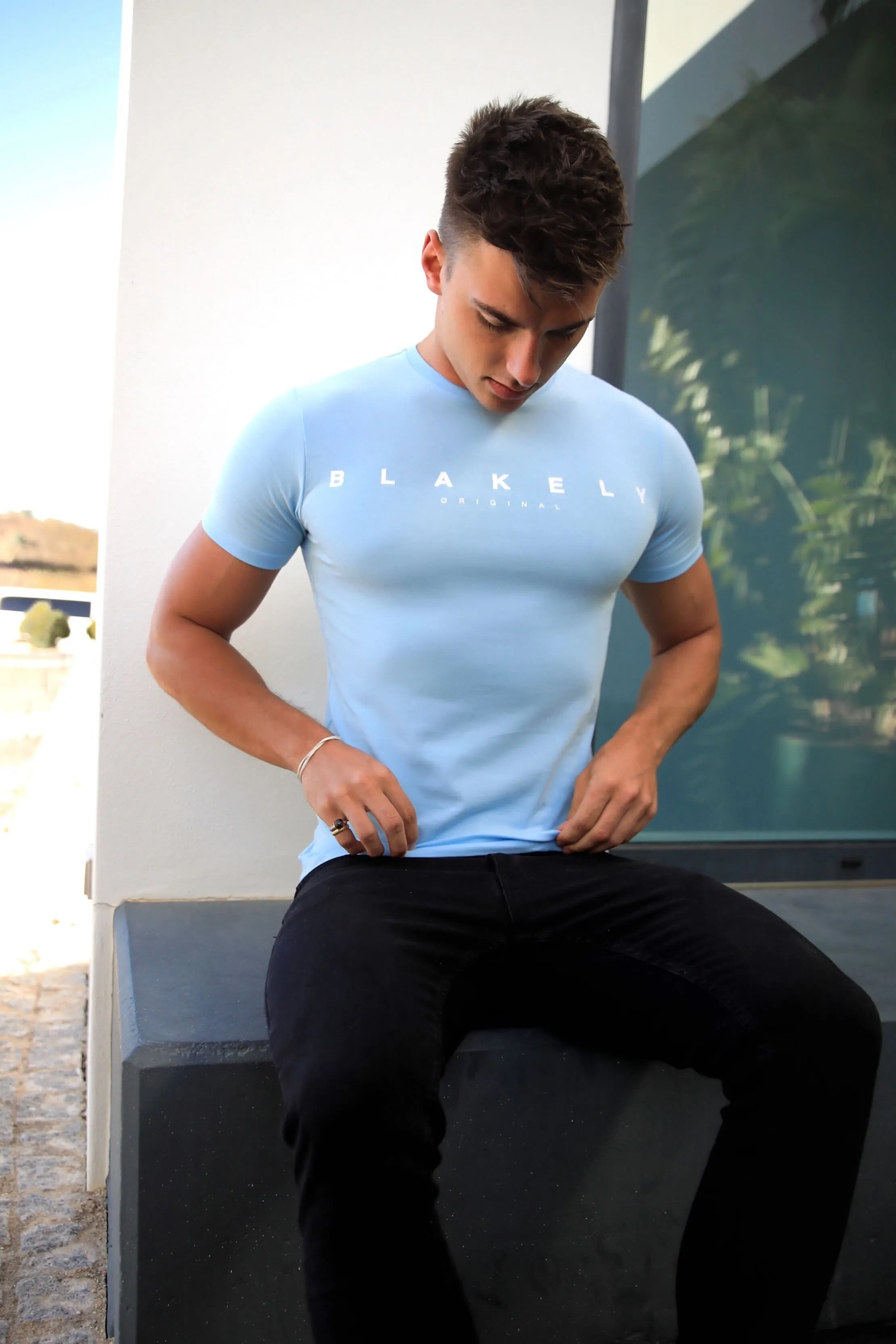 Ocean T-Shirt - Light Blue sold by Blakely product image thumbnail 4