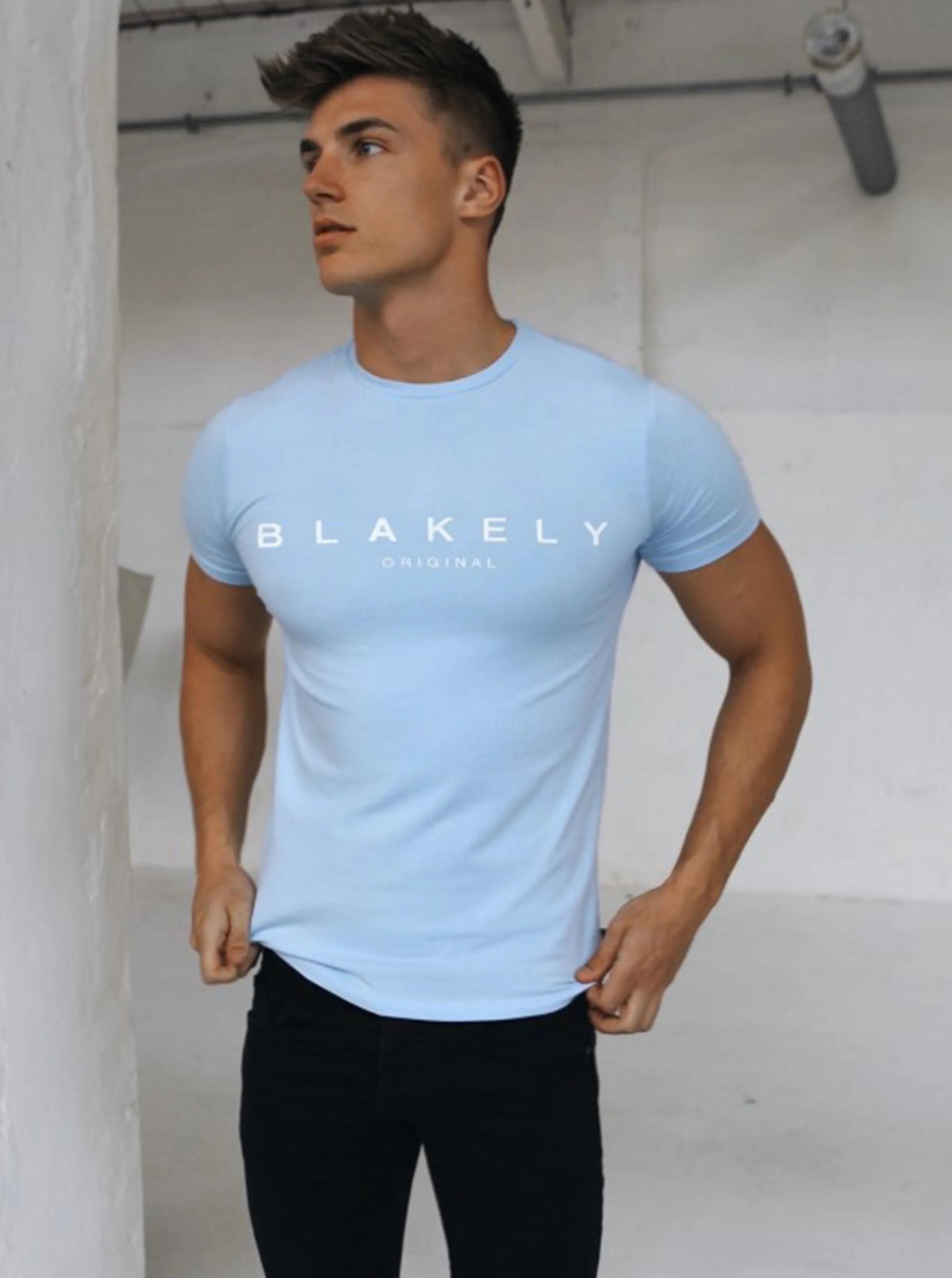 Ocean T-Shirt - Light Blue sold by Blakely
