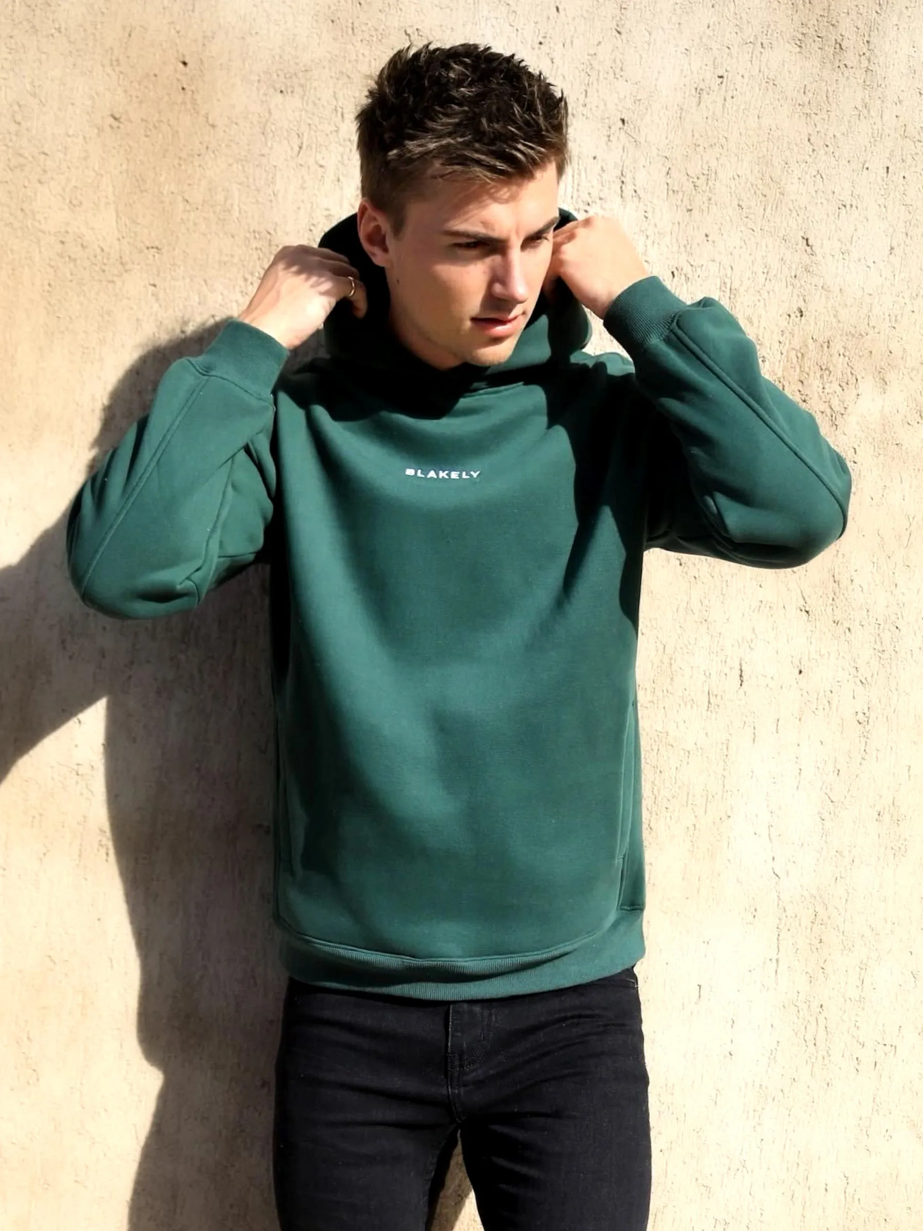 Essential Relaxed Hoodie - Forest Green sold by Blakely