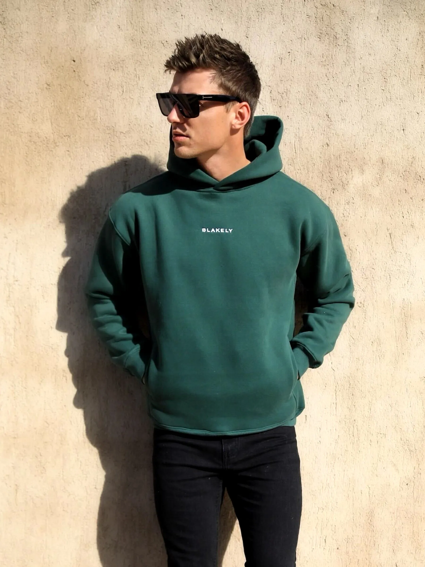 Essential Relaxed Hoodie - Forest Green sold by Blakely product image thumbnail 3