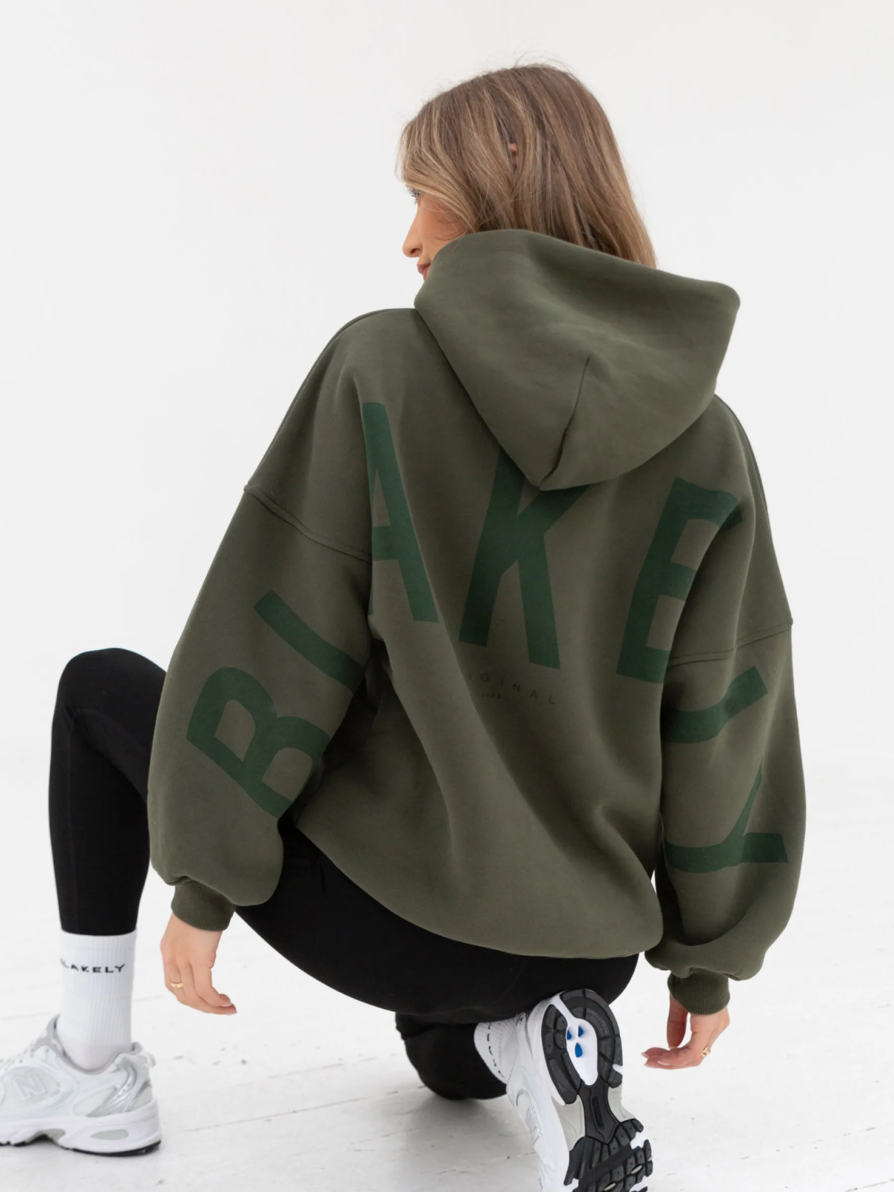 Tonal Isabel Oversized Hoodie - Khaki Green sold by Blakely