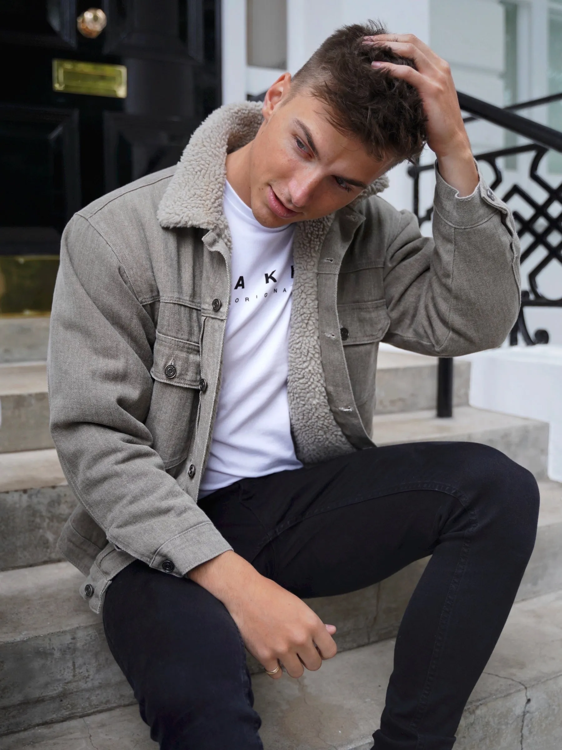 Rapha Denim Jacket - Stone sold by Blakely product image thumbnail 3