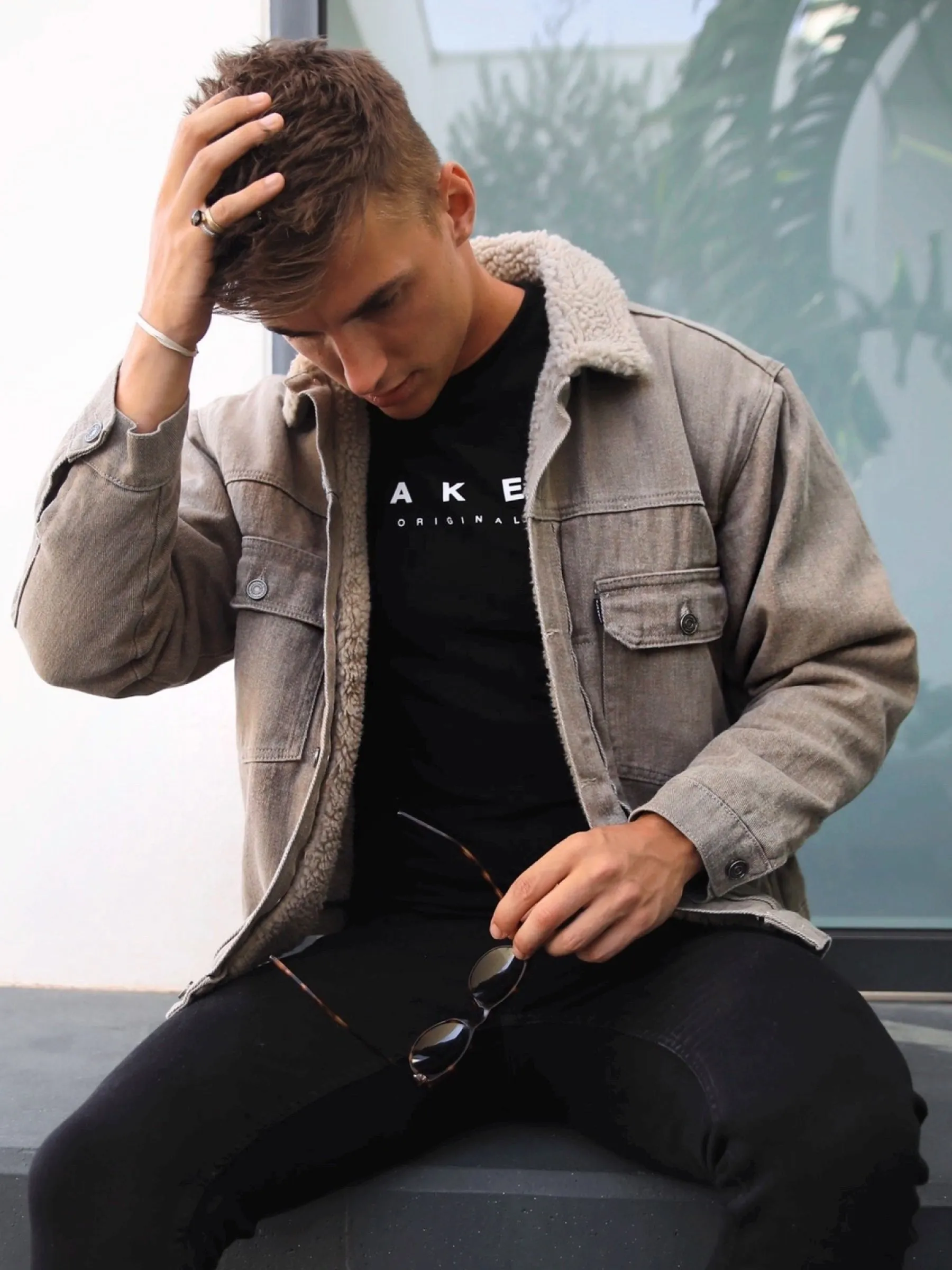 Rapha Denim Jacket - Stone sold by Blakely