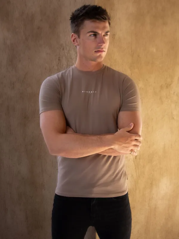 Evolved Lite T-Shirt - Brown made by Blakely