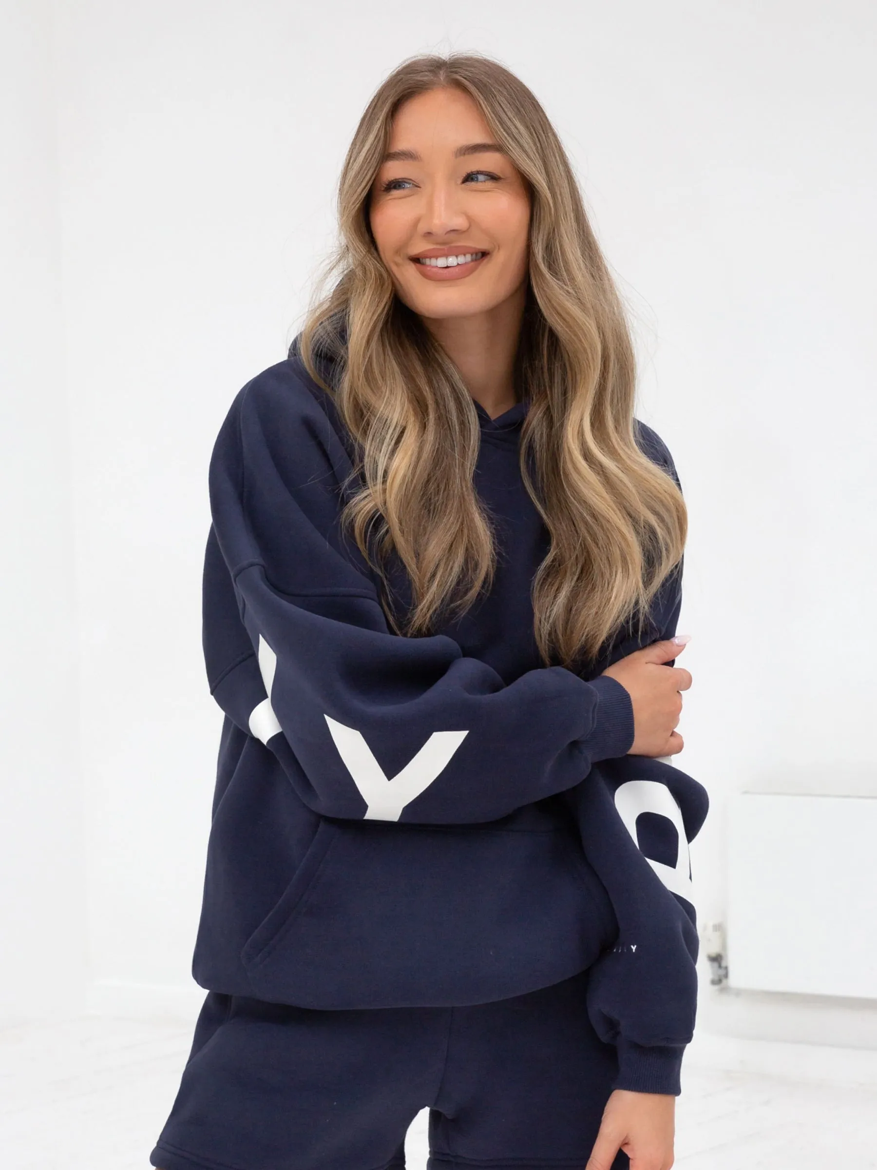 Isabel Oversized Hoodie - Classic Navy sold by Blakely product image thumbnail 5