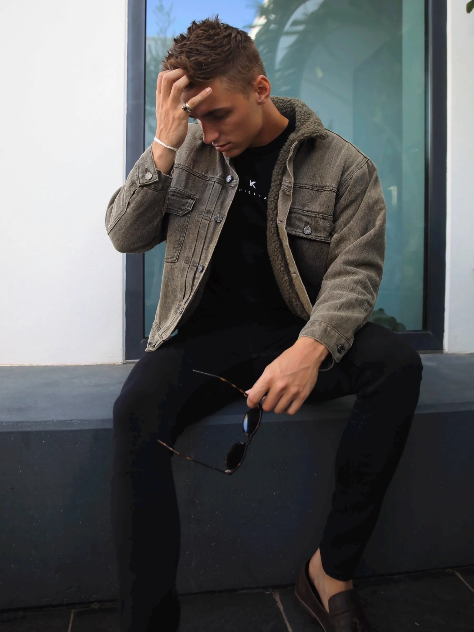 Rapha Denim Jacket - Army Green sold by Blakely product image thumbnail 2