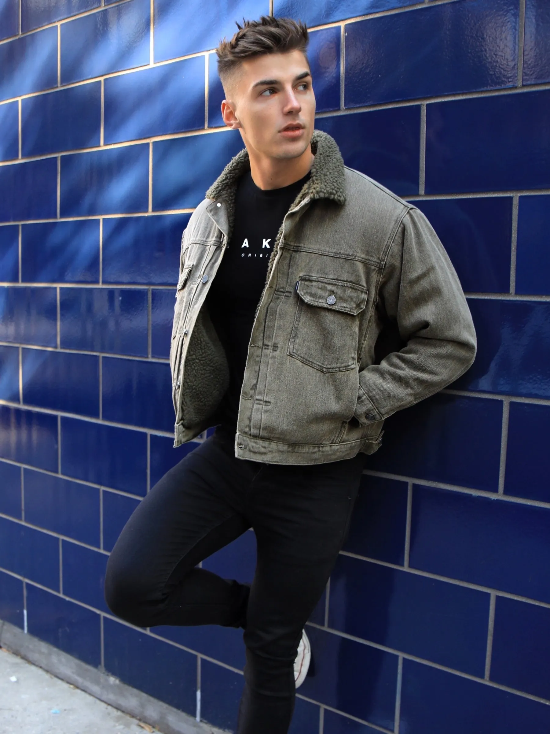 Rapha Denim Jacket - Army Green sold by Blakely product image thumbnail 3