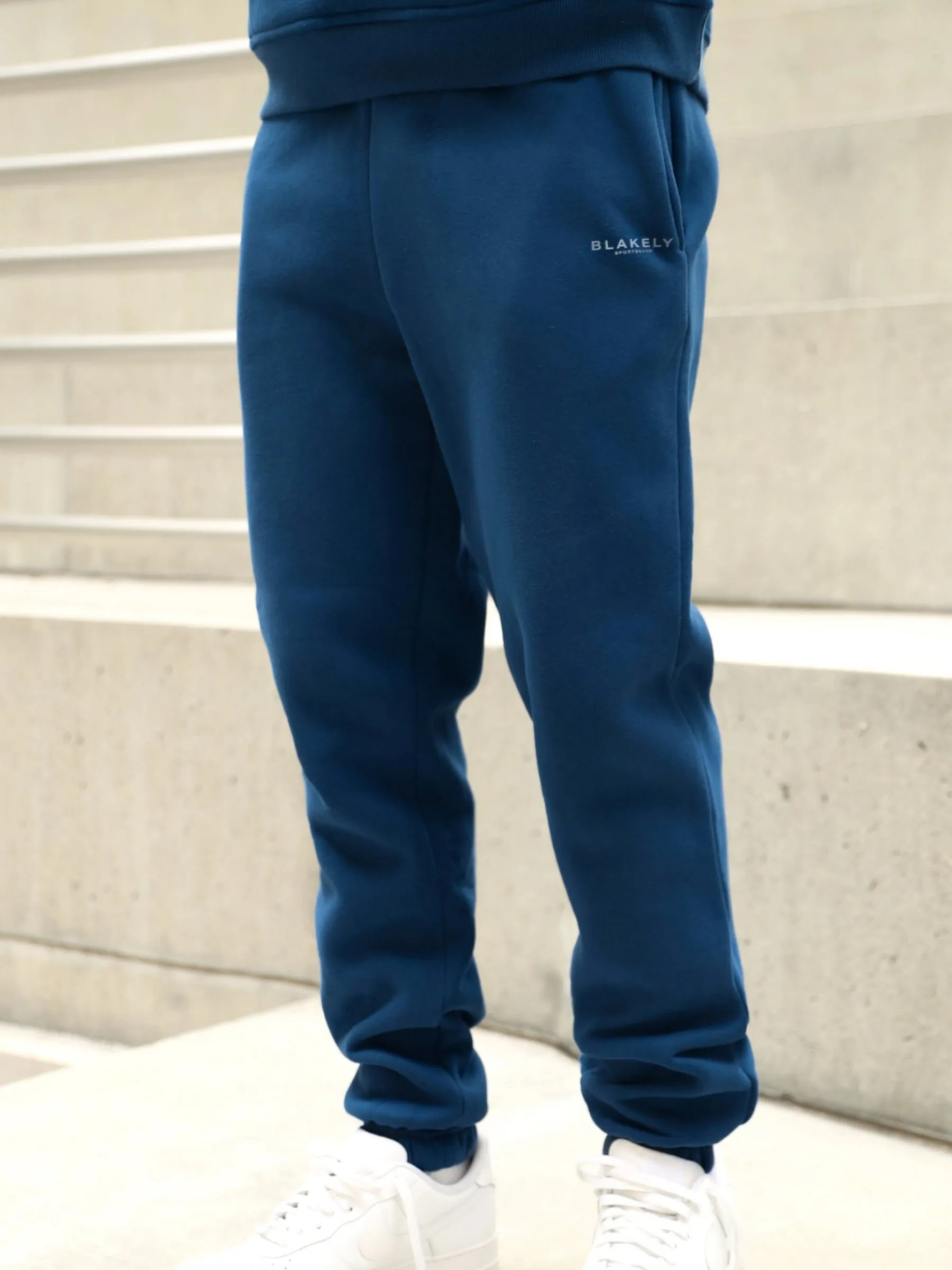 Sports Club Relaxed Sweatpants - Vintage Blue sold by Blakely