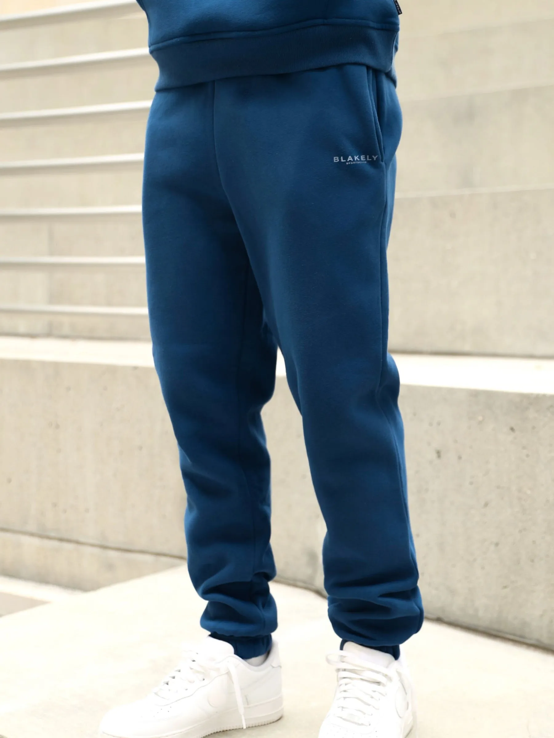 Sports Club Relaxed Sweatpants - Vintage Blue sold by Blakely product image thumbnail 5