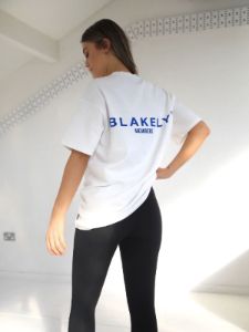 Members Oversized T-Shirt - White sold by Blakely